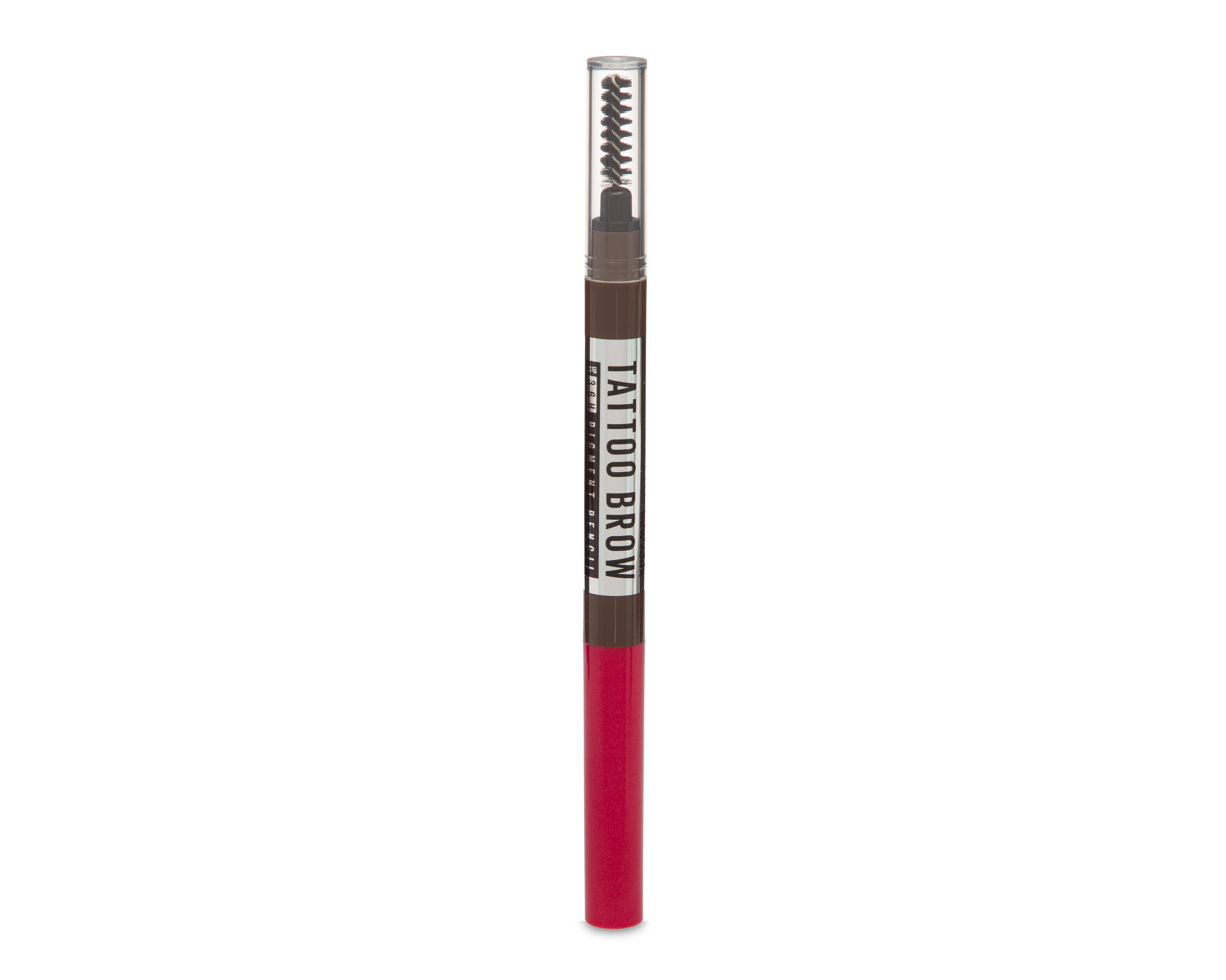 Foto 3 pulgar | Lápiz para Cejas Maybelline Tattoo Brow Dark Brown 250 mg