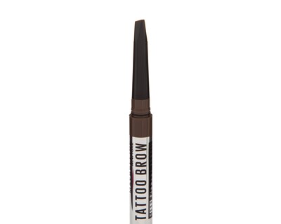 Foto 4 | Lápiz para Cejas Maybelline Tattoo Brow Dark Brown 250 mg