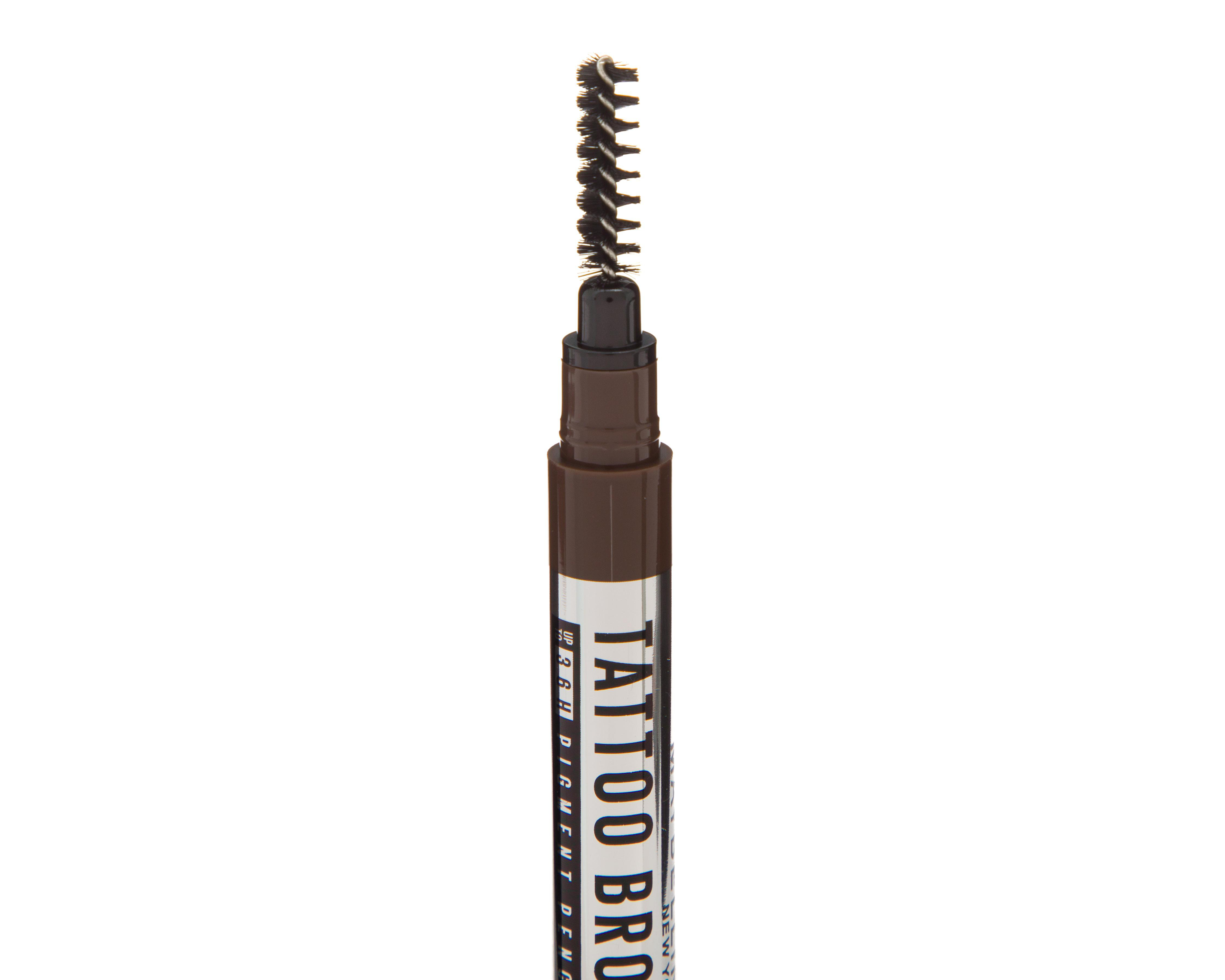 Foto 4 pulgar | Lápiz para Cejas Maybelline Tattoo Brow Natural Brown 250 mg