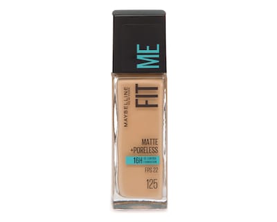 Foto 1 | Base de Maquillaje Maybelline Fit Me Matte + Poreless 125 Nude Beige 30 ml
