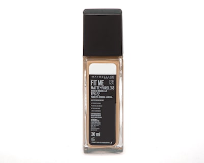 Foto 2 | Base de Maquillaje Maybelline Fit Me Matte + Poreless 125 Nude Beige 30 ml