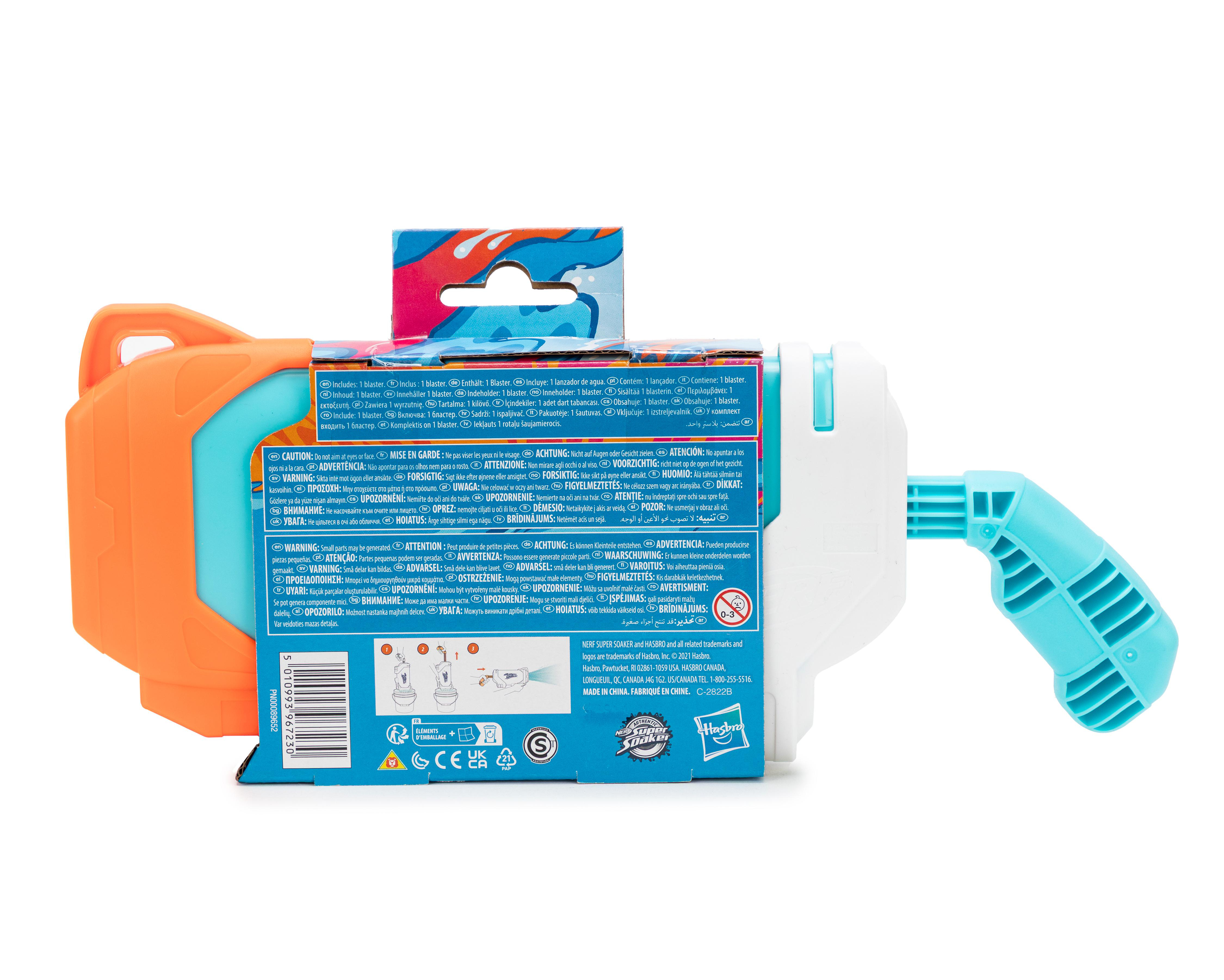 Foto 3 pulgar | Lanzador de Agua Nerf Super Soaker Torrent