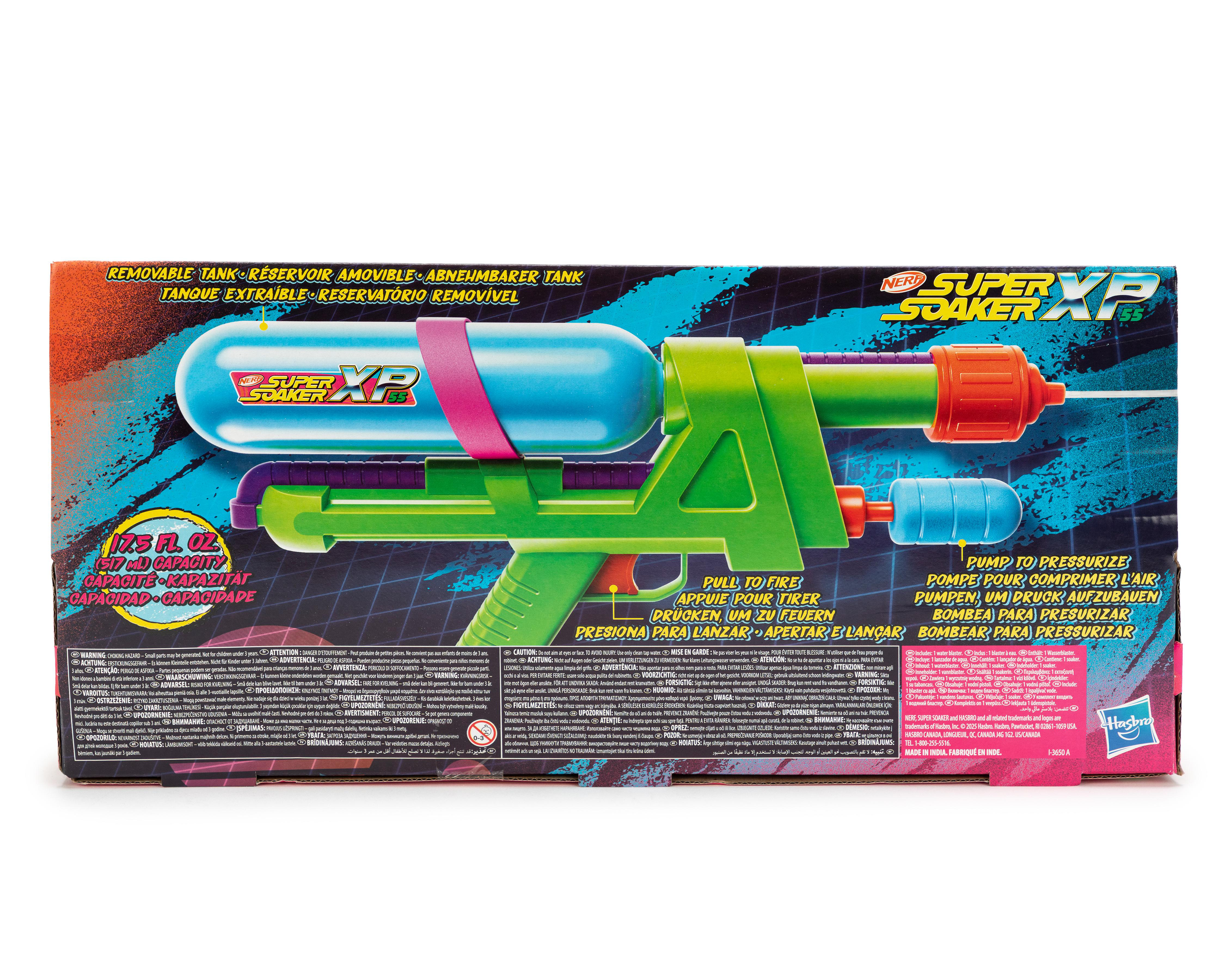 Foto 2 | Lanzador de Agua Nerf Super Soaker XP55