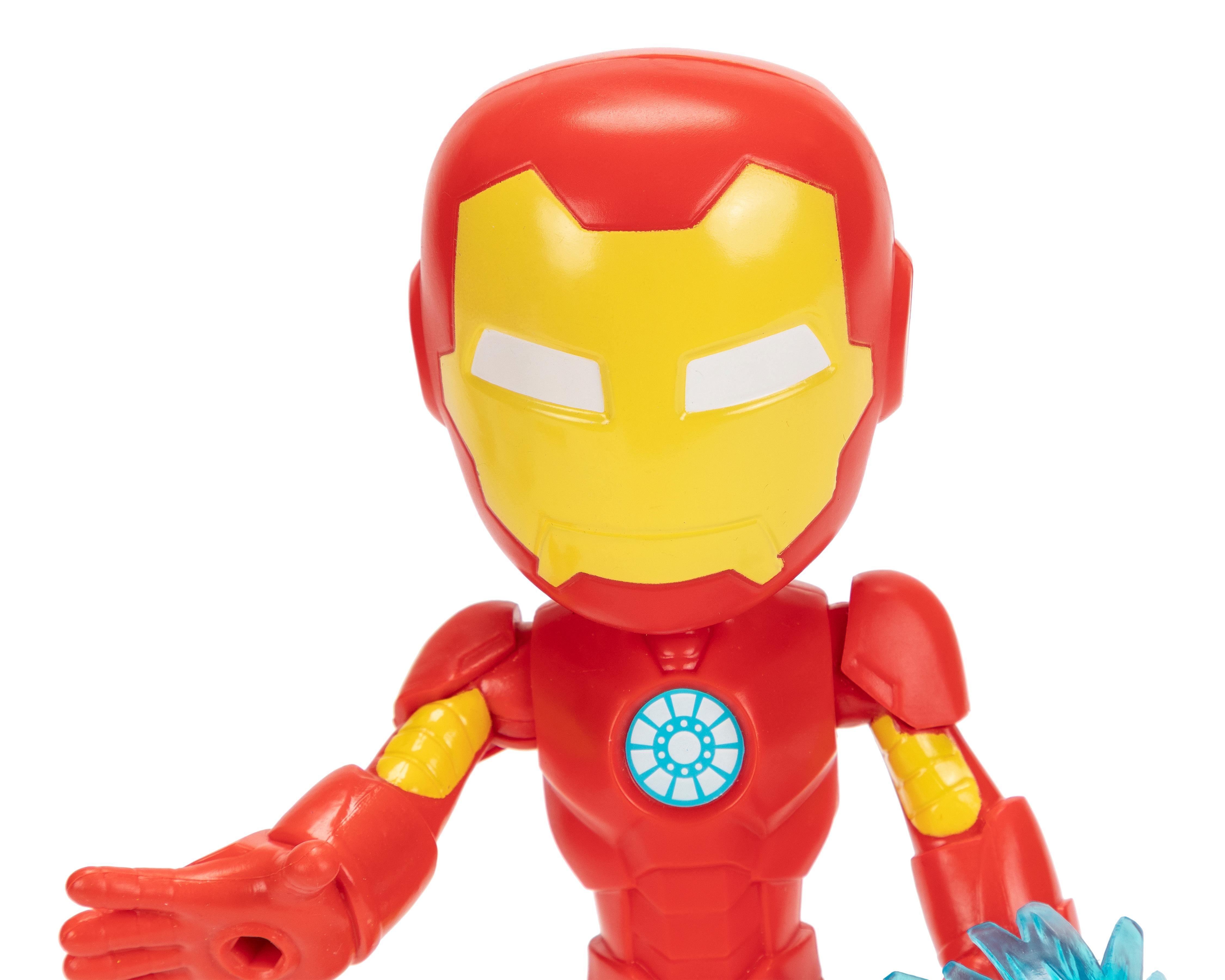 Foto 2 | Iron Man Figura de Acción Marvel Spidey Amazing Friends con Accesorio