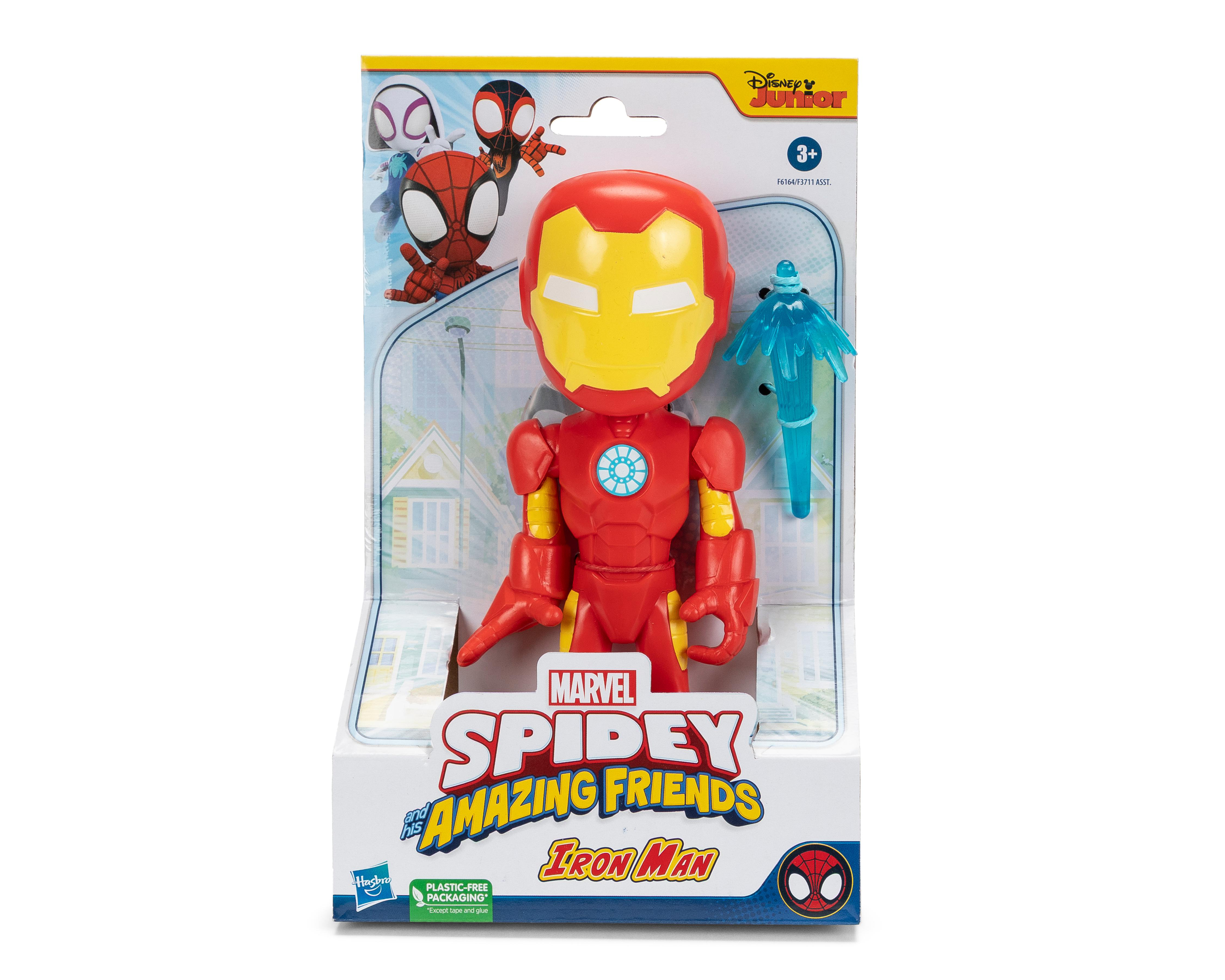 Foto 3 | Iron Man Figura de Acción Marvel Spidey Amazing Friends con Accesorio