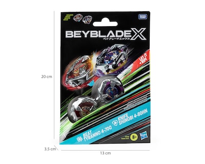 Foto 4 | BeyBlade X Hasbro 2 Piezas