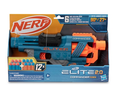 Foto 6 | Lanzadardos Nerf Elite 2.0 Commander RD-6