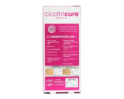Foto 2 | Crema Facial Antiarrugas Cicatricure Rosita 10X más Péptidos 60 g