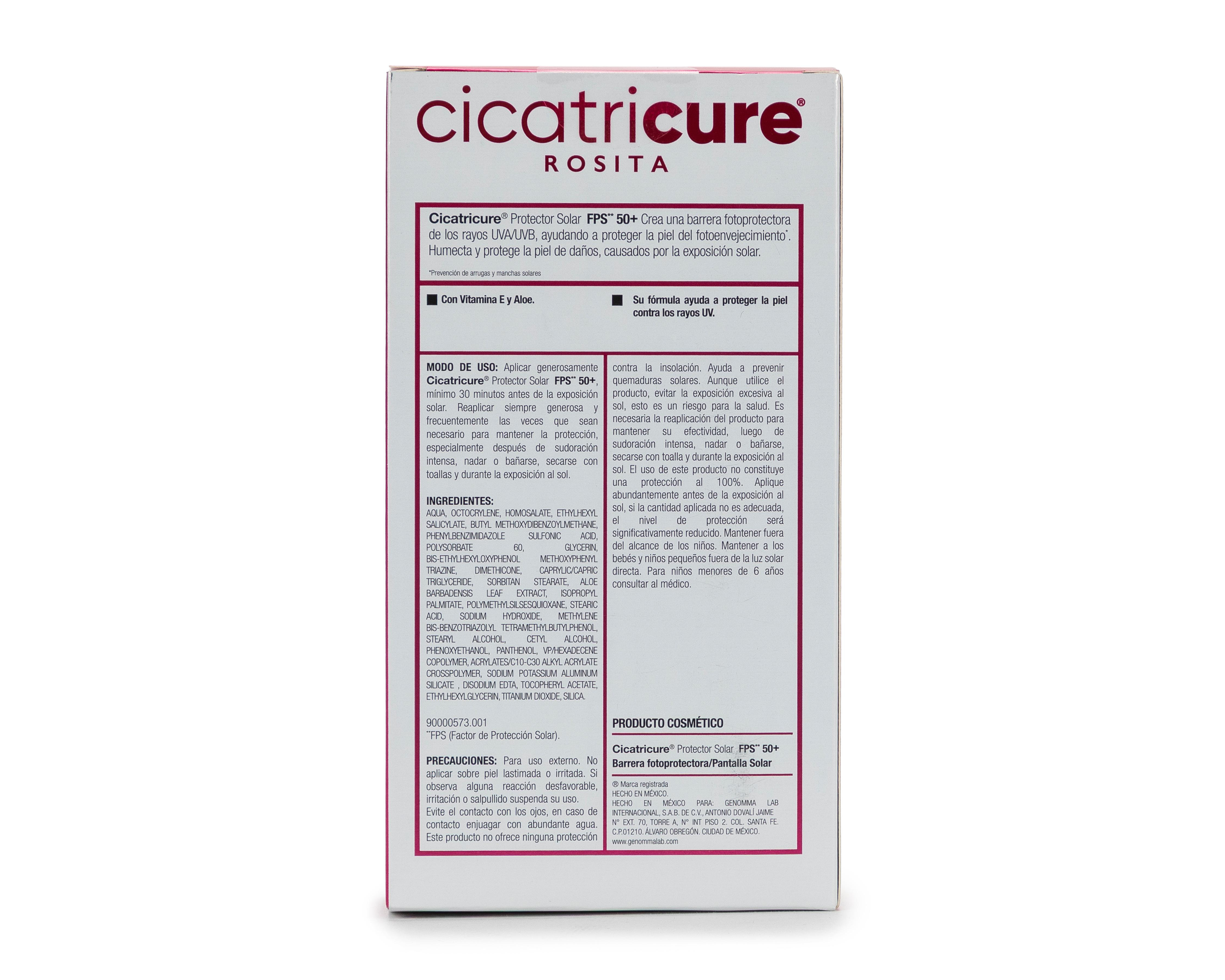 Foto 4 | Protector Solar FPS 50+ Cara y Cuerpo Cicatricure 125 g