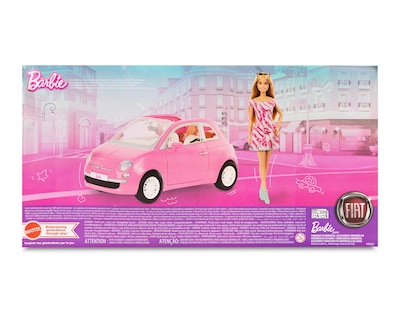 Foto 2 | Carro Fiat Barbie con Muñeca