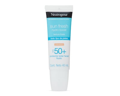 Foto 1 | Protector Solar Facial Neutrogena Sun Fresh Hydro Boost con Color 2.0 FPS 50+ 40 ml