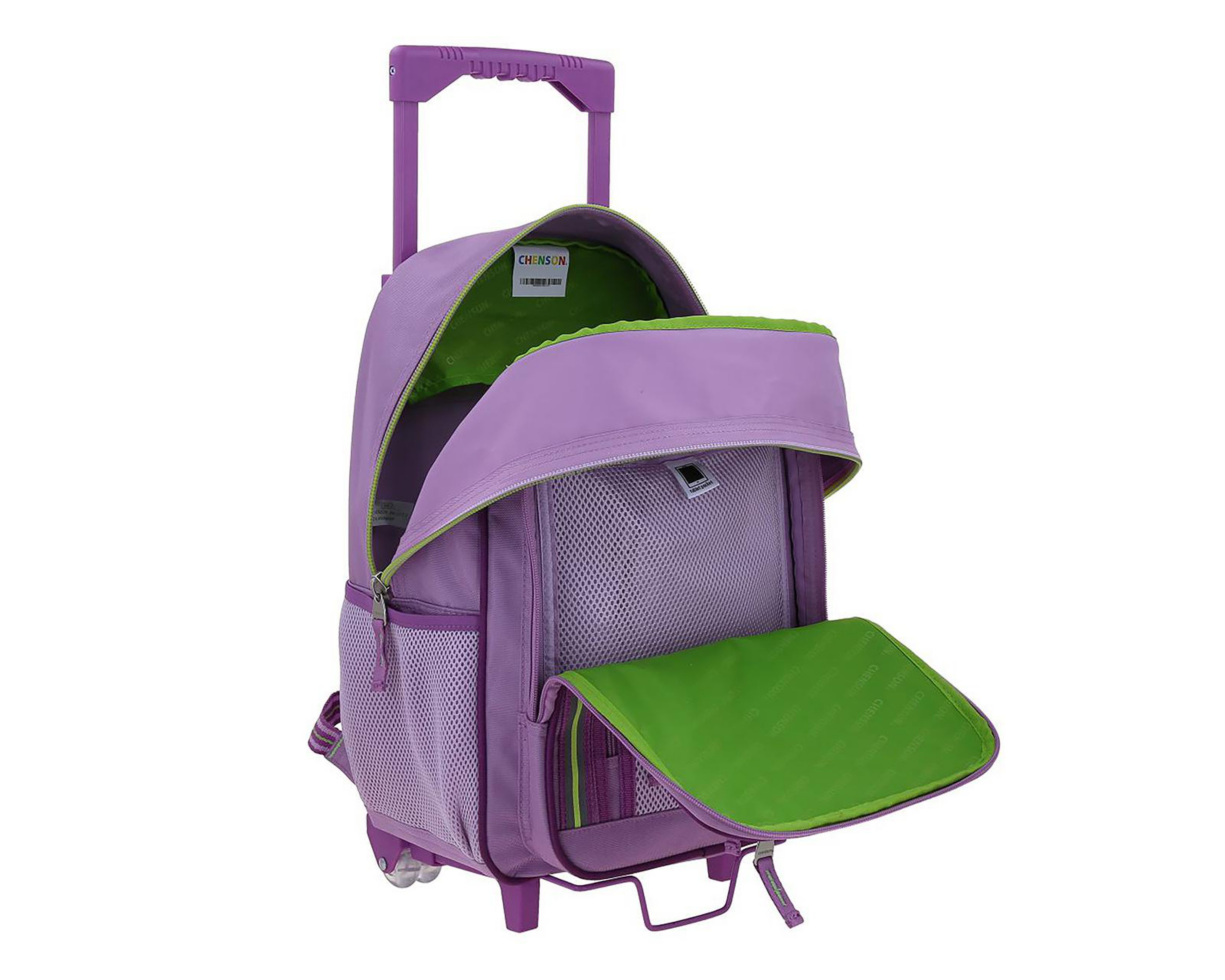 Foto 8 pulgar | Mochila con Ruedas Chenson Morada