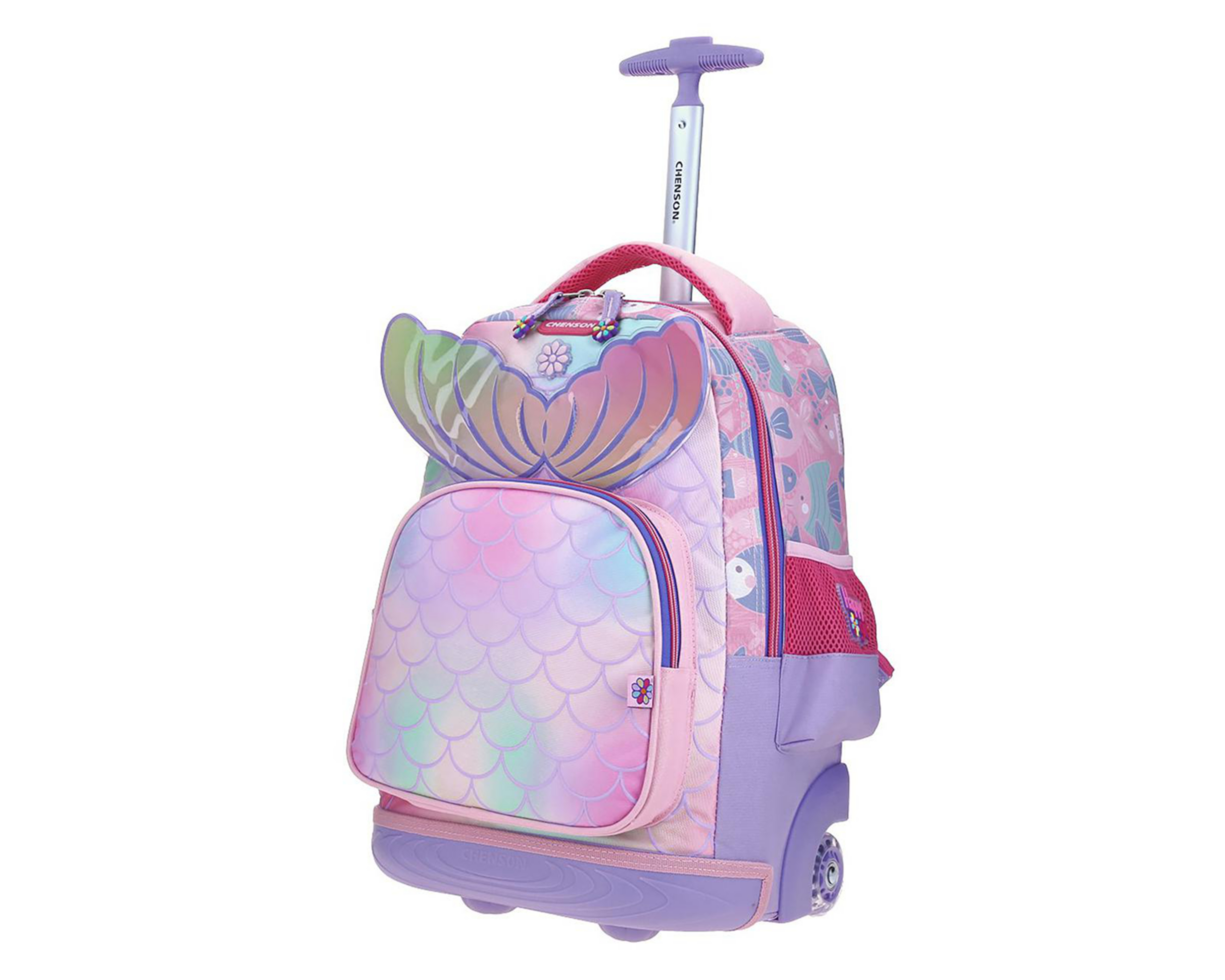 Foto 4 pulgar | Mochila Chenson Happy Girl Morada
