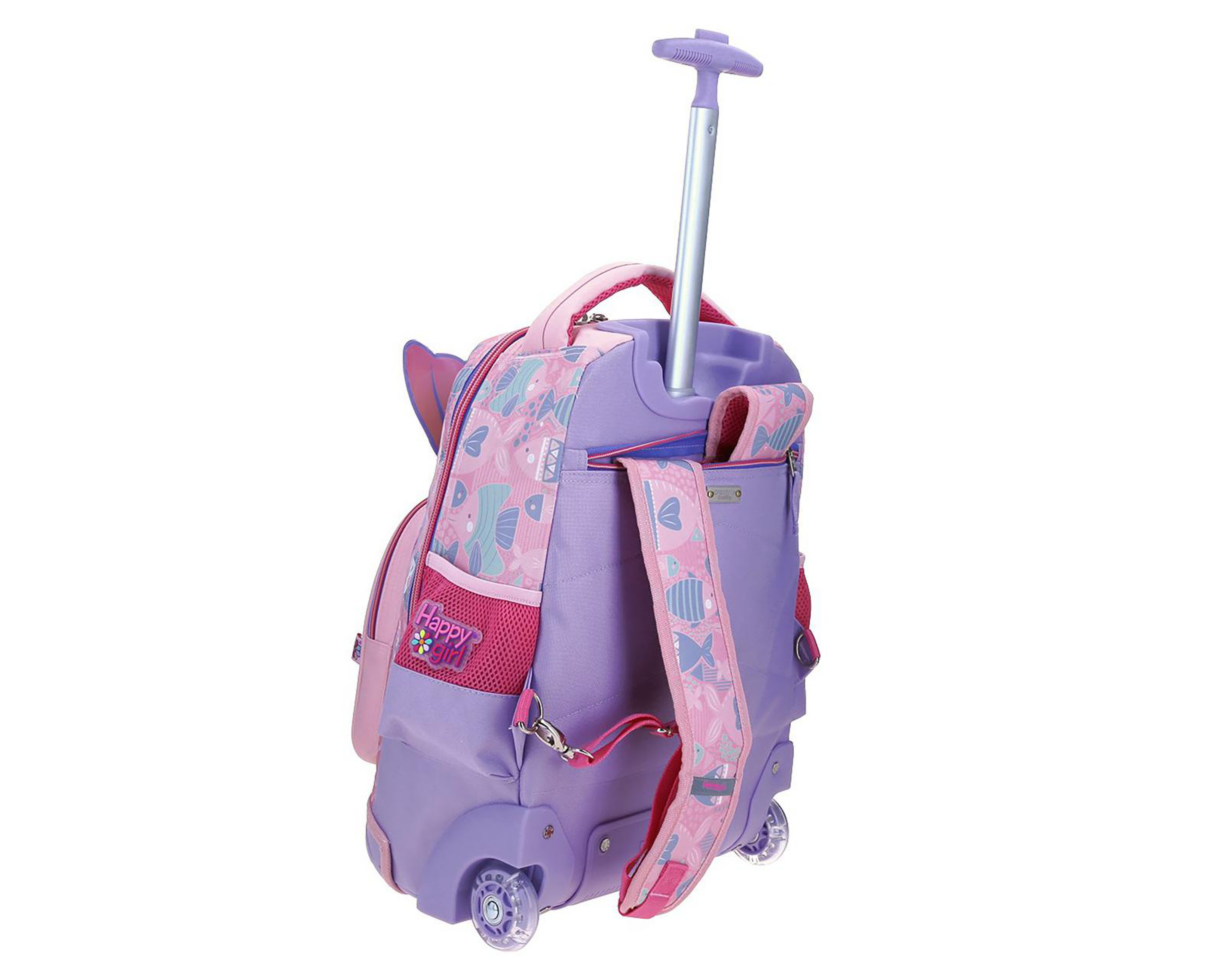 Foto 5 pulgar | Mochila Chenson Happy Girl Morada