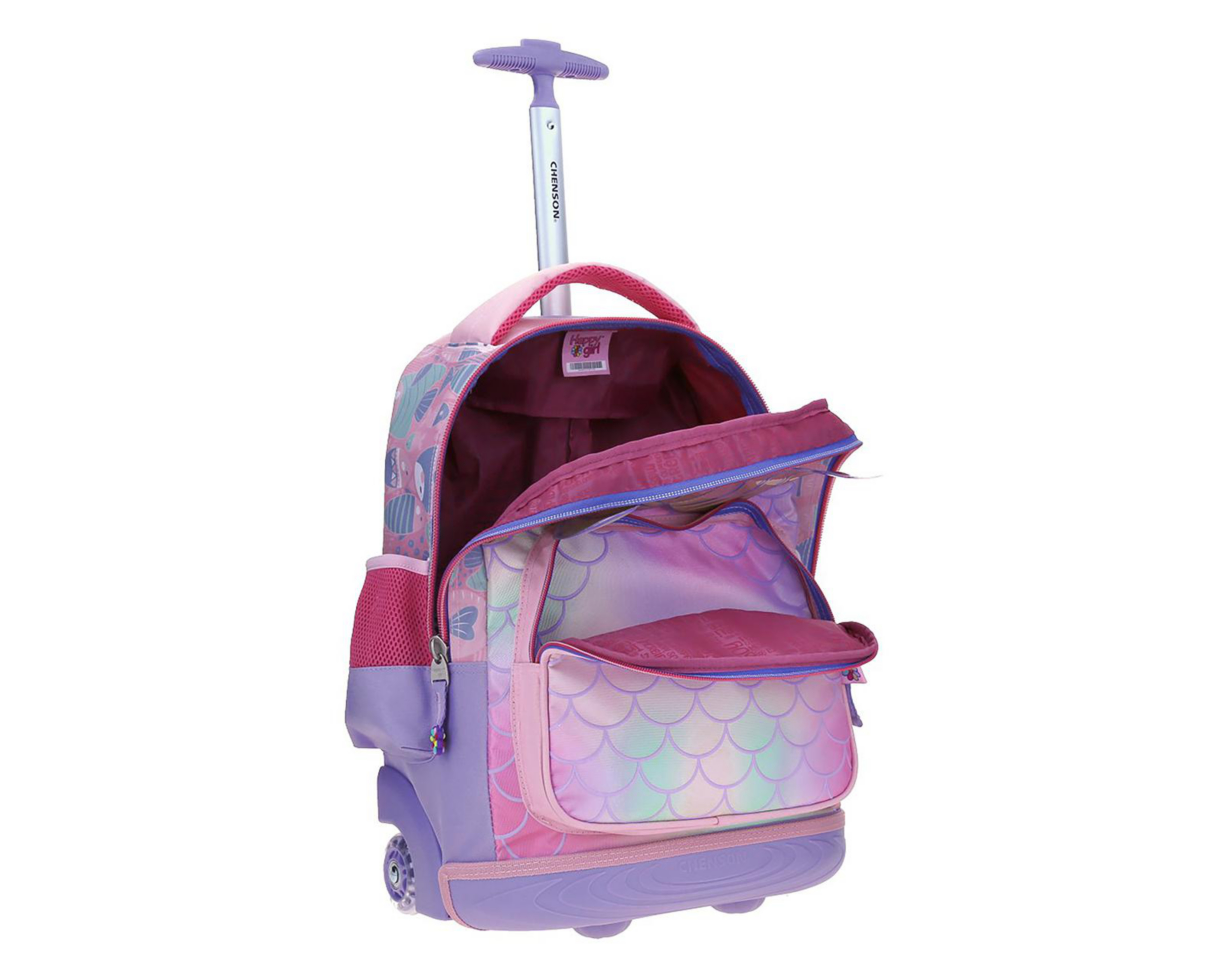 Foto 8 pulgar | Mochila Chenson Happy Girl Morada