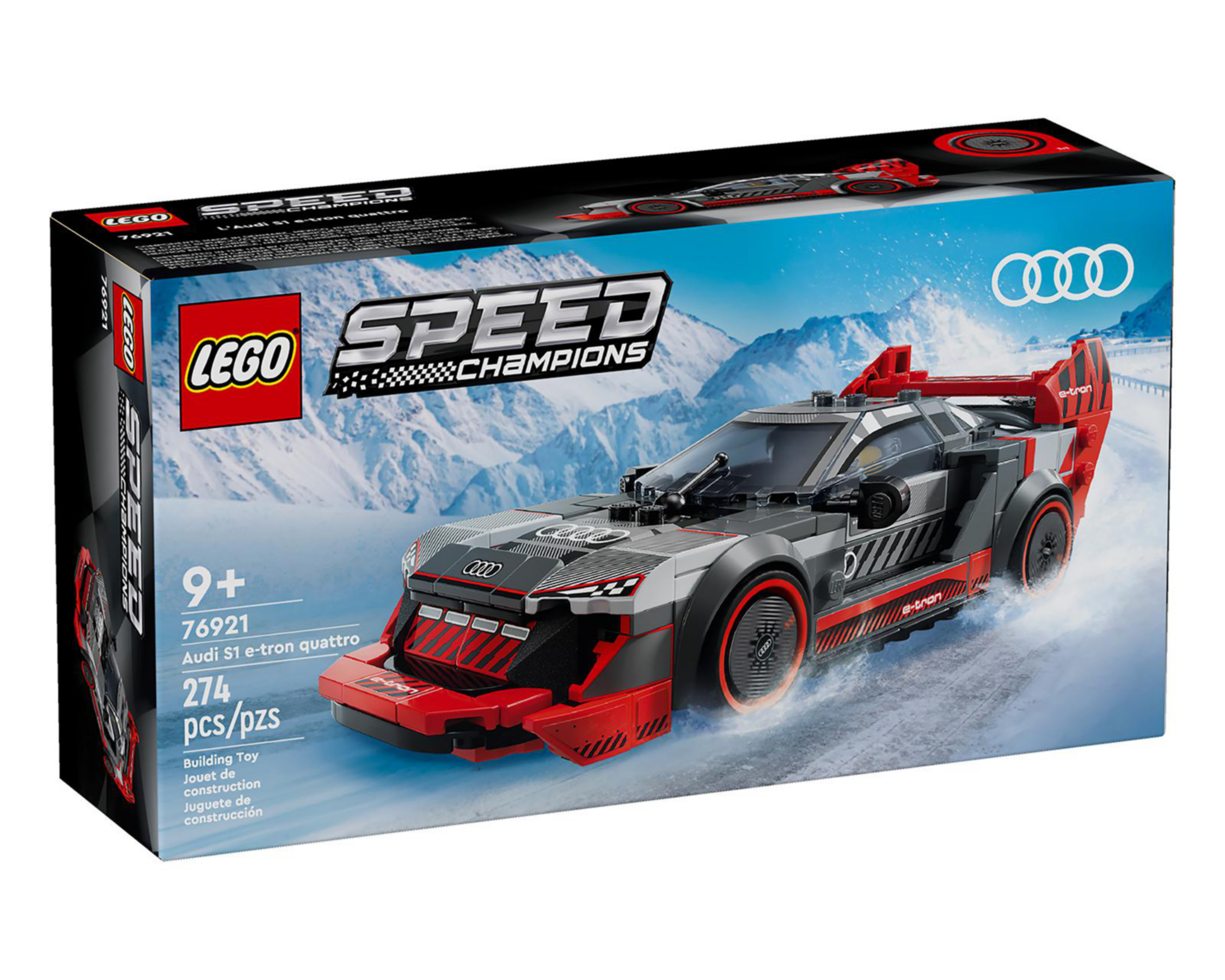 Foto 5 pulgar | LEGO Speed Champions: Coche de Carreras Audi S1 e-tron quattro
