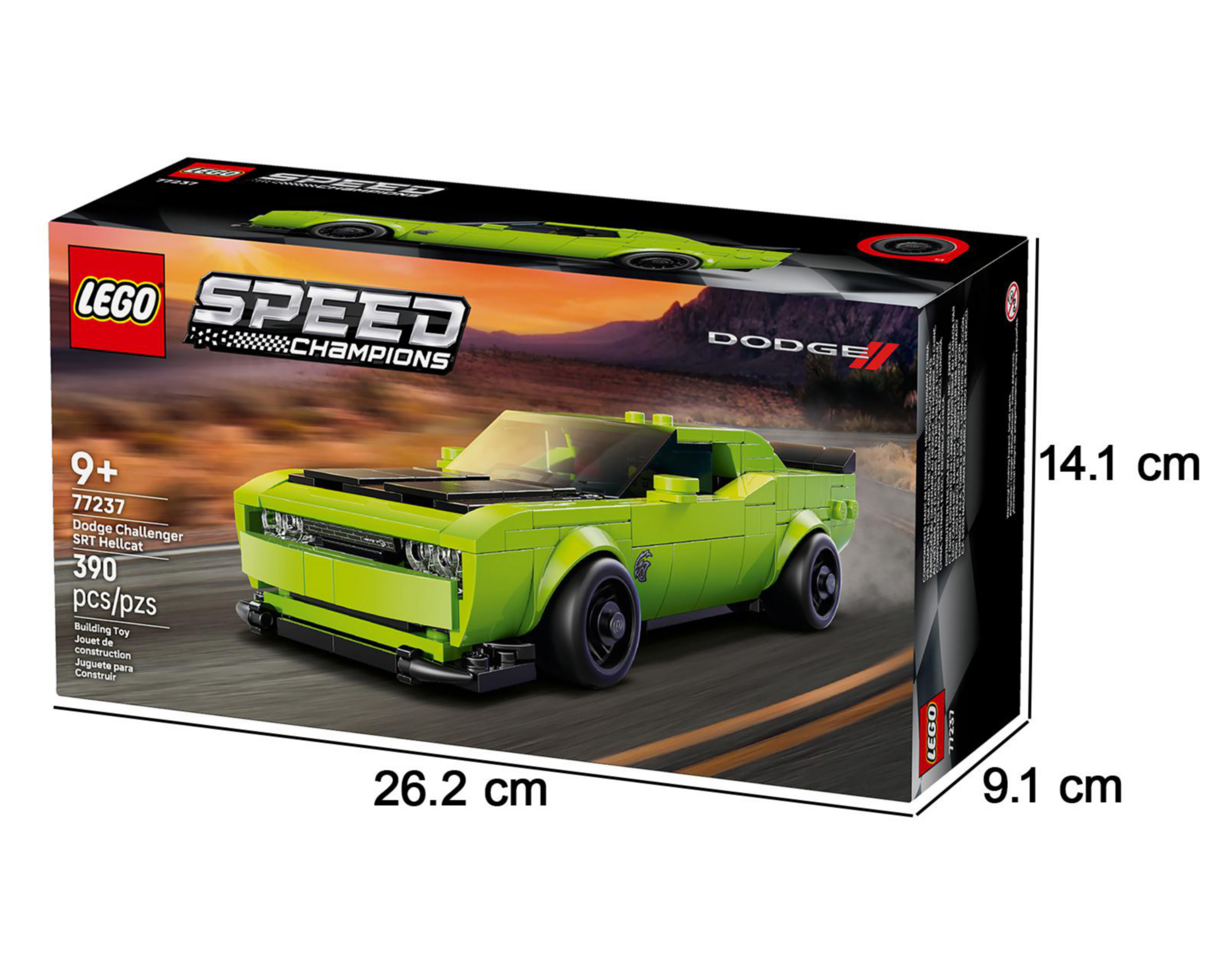 Foto 5 | LEGO Speed Champions Deportivo Dodge Challenger SRT Hellcat