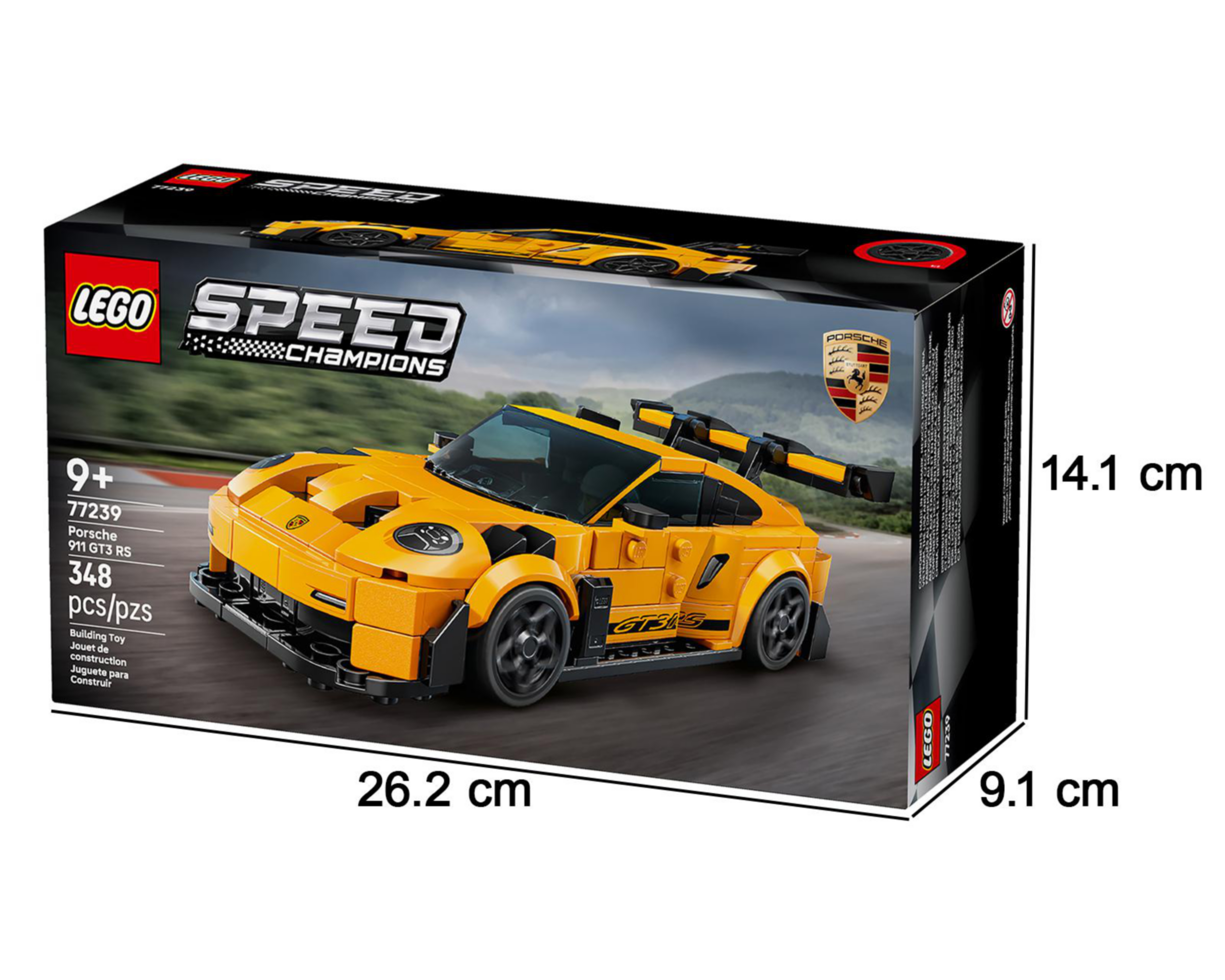 Foto 6 pulgar | LEGO Speed Champions Superdeportivo Porsche 911 GT3 RS