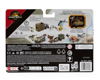 Foto 2 | Camión de Captura Jurassic World Rebirth Match Box