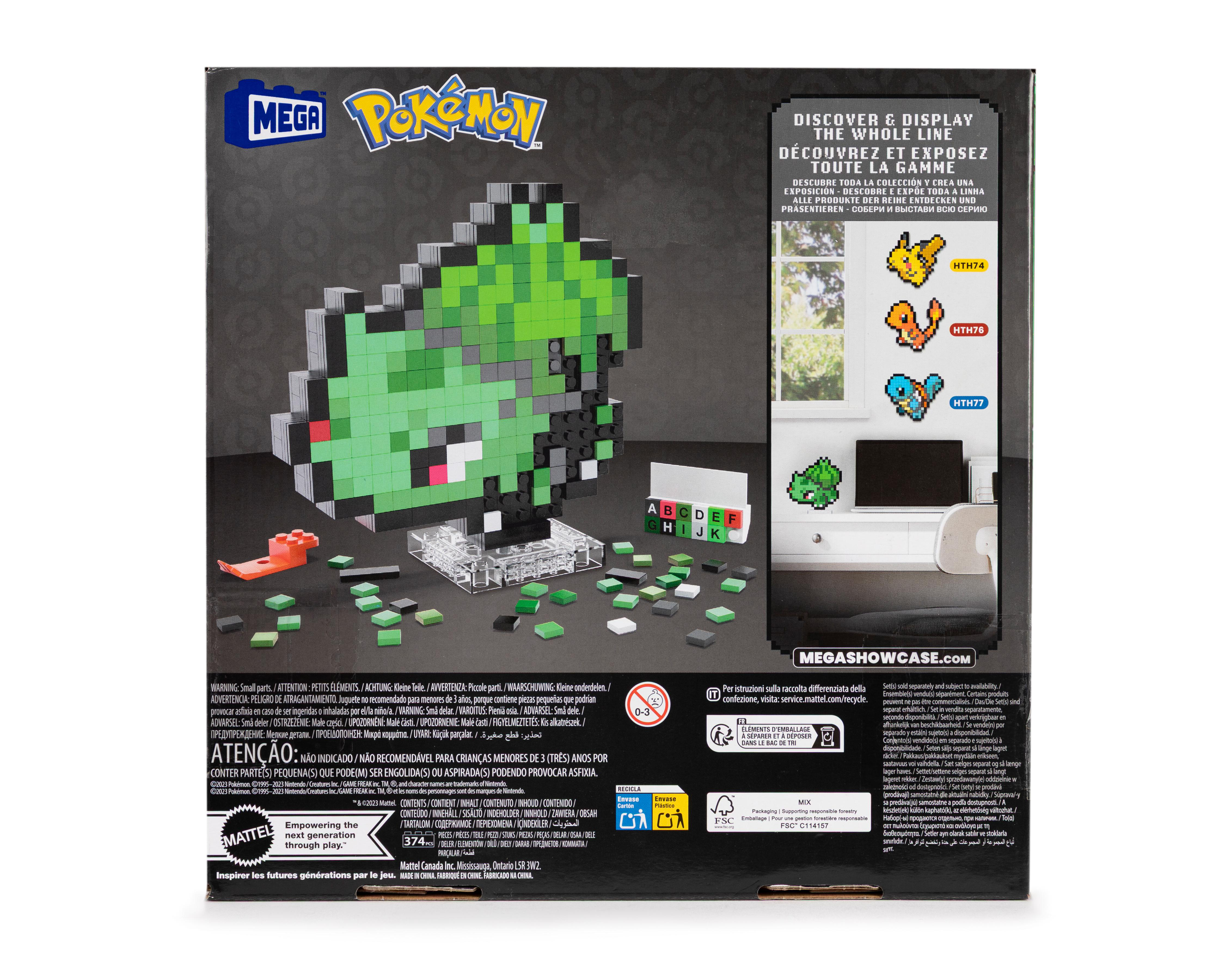 Foto 3 pulgar | MEGA Pokémon Bulbasaur