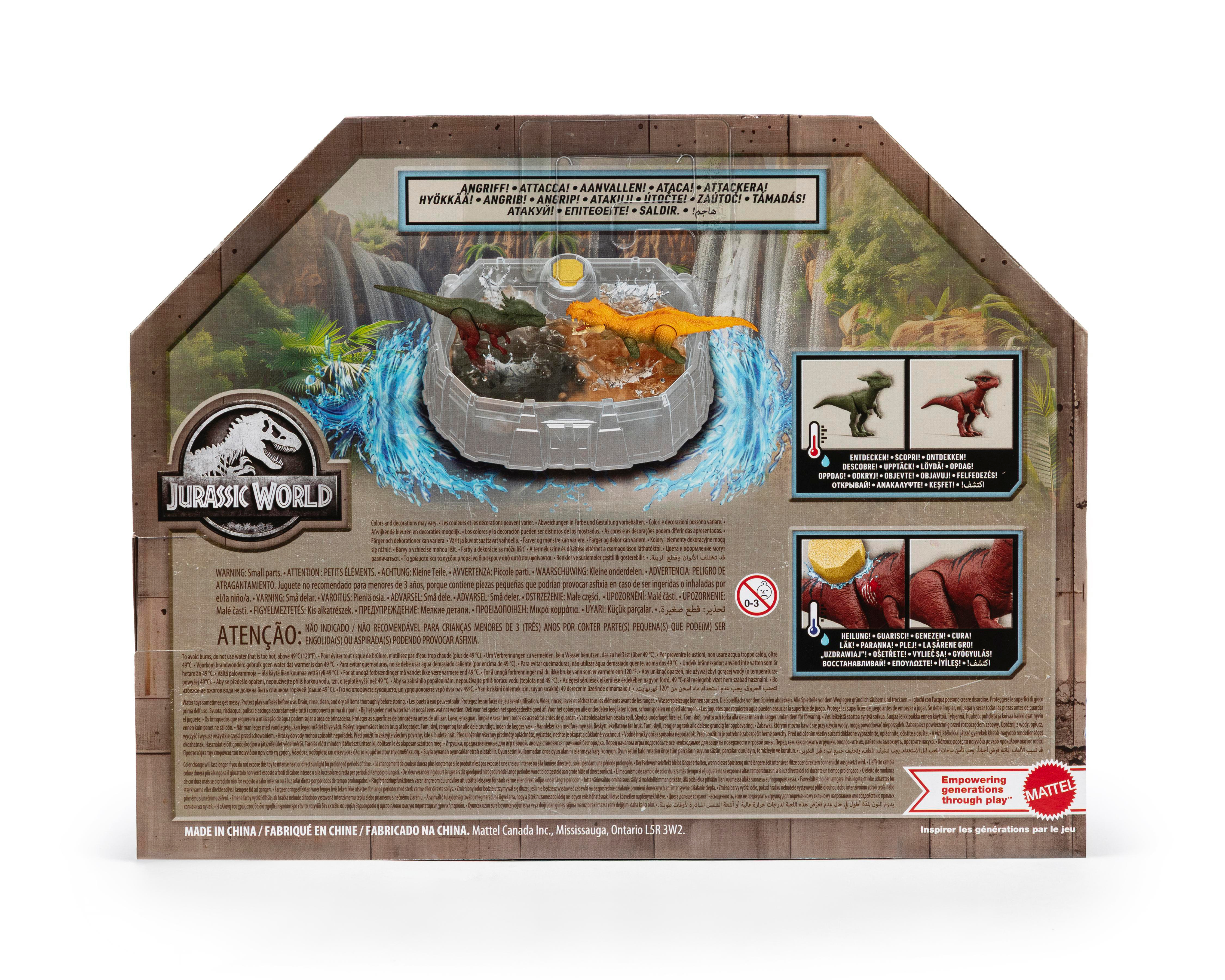 Foto 3 pulgar | Dinosaurios Jurassic World Dino Reveal 3 Piezas