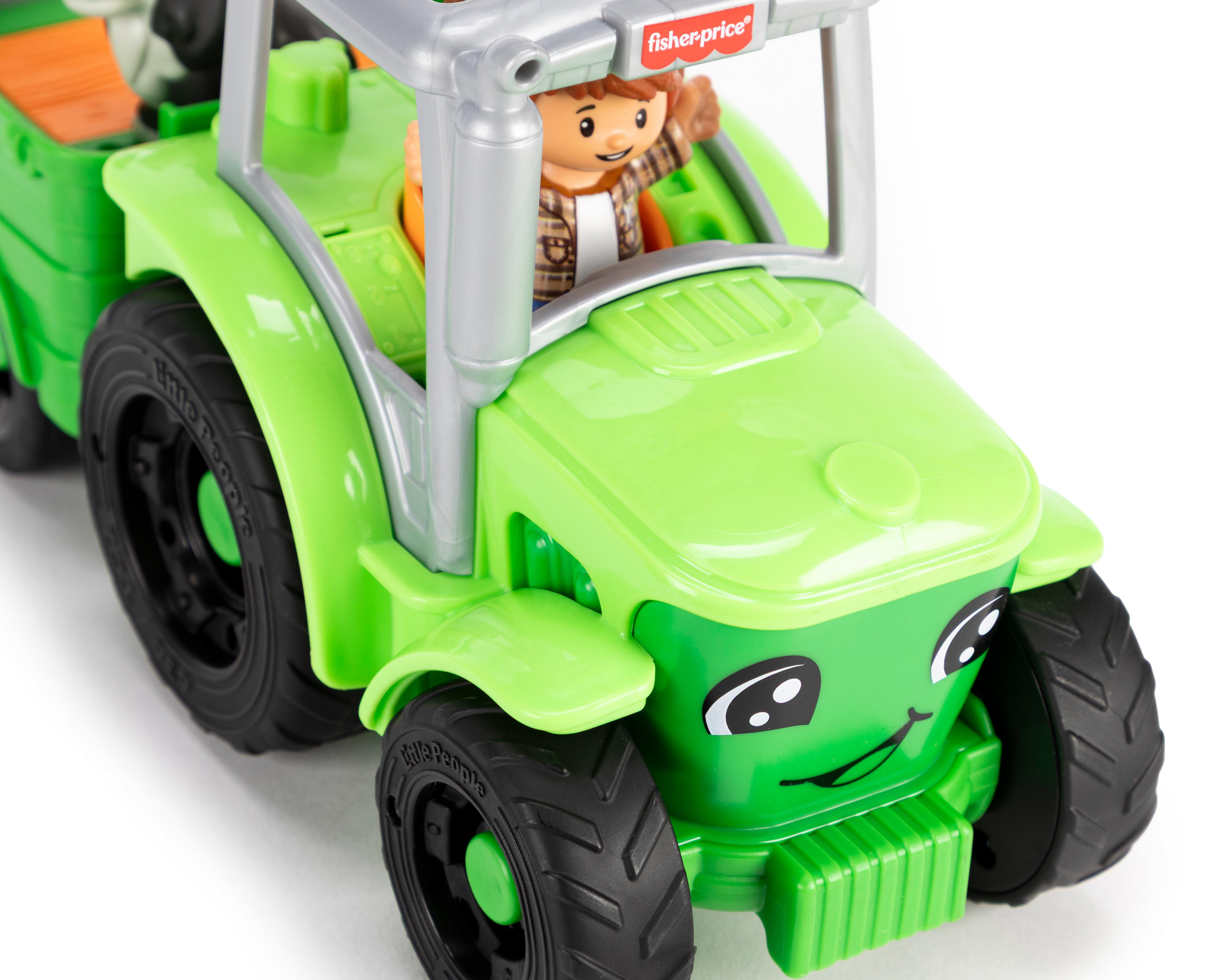 Foto 4 pulgar | Tractor Mediano Fisher Price Little People