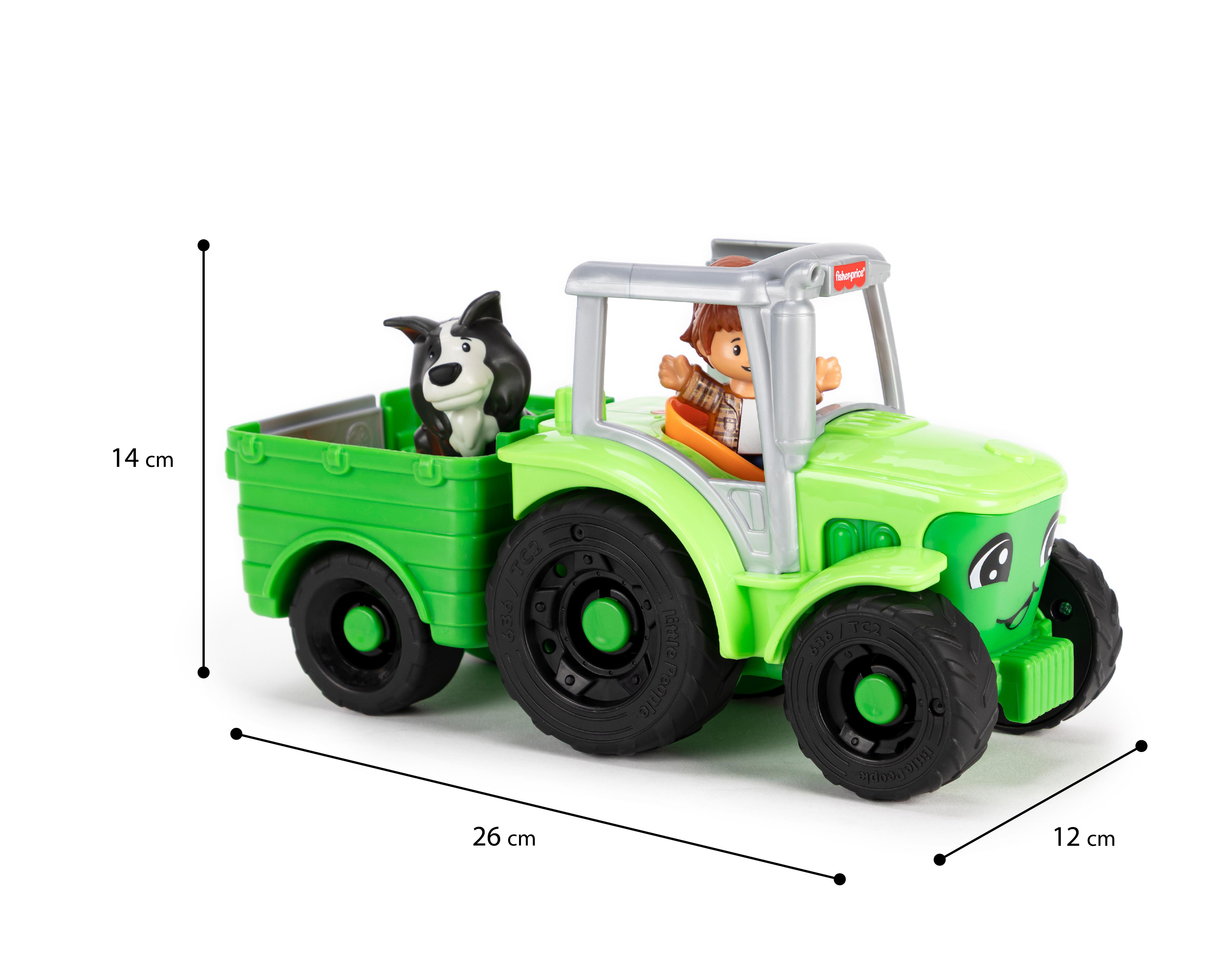 Foto 5 pulgar | Tractor Mediano Fisher Price Little People