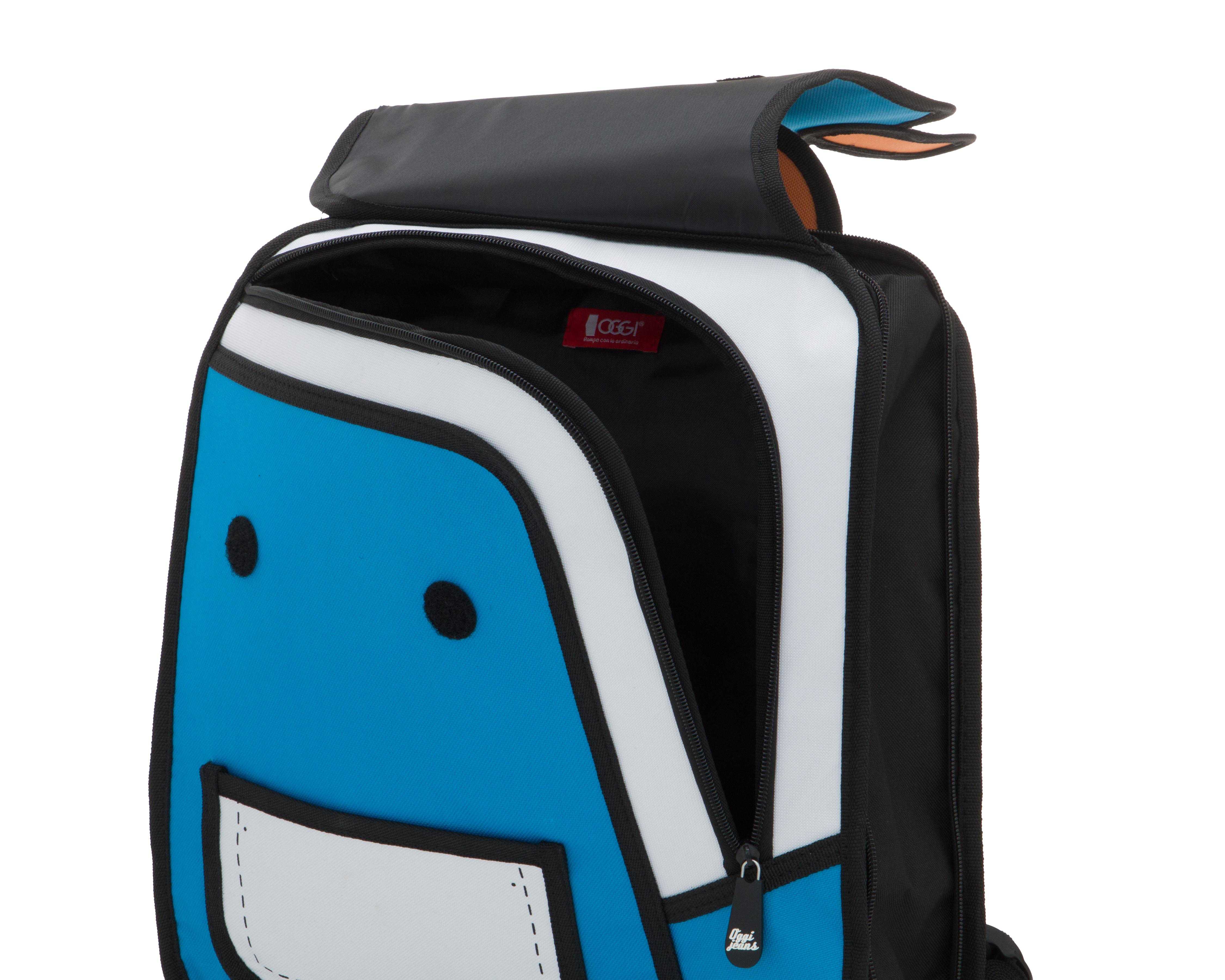 Foto 7 pulgar | Mochila Oggi Azul