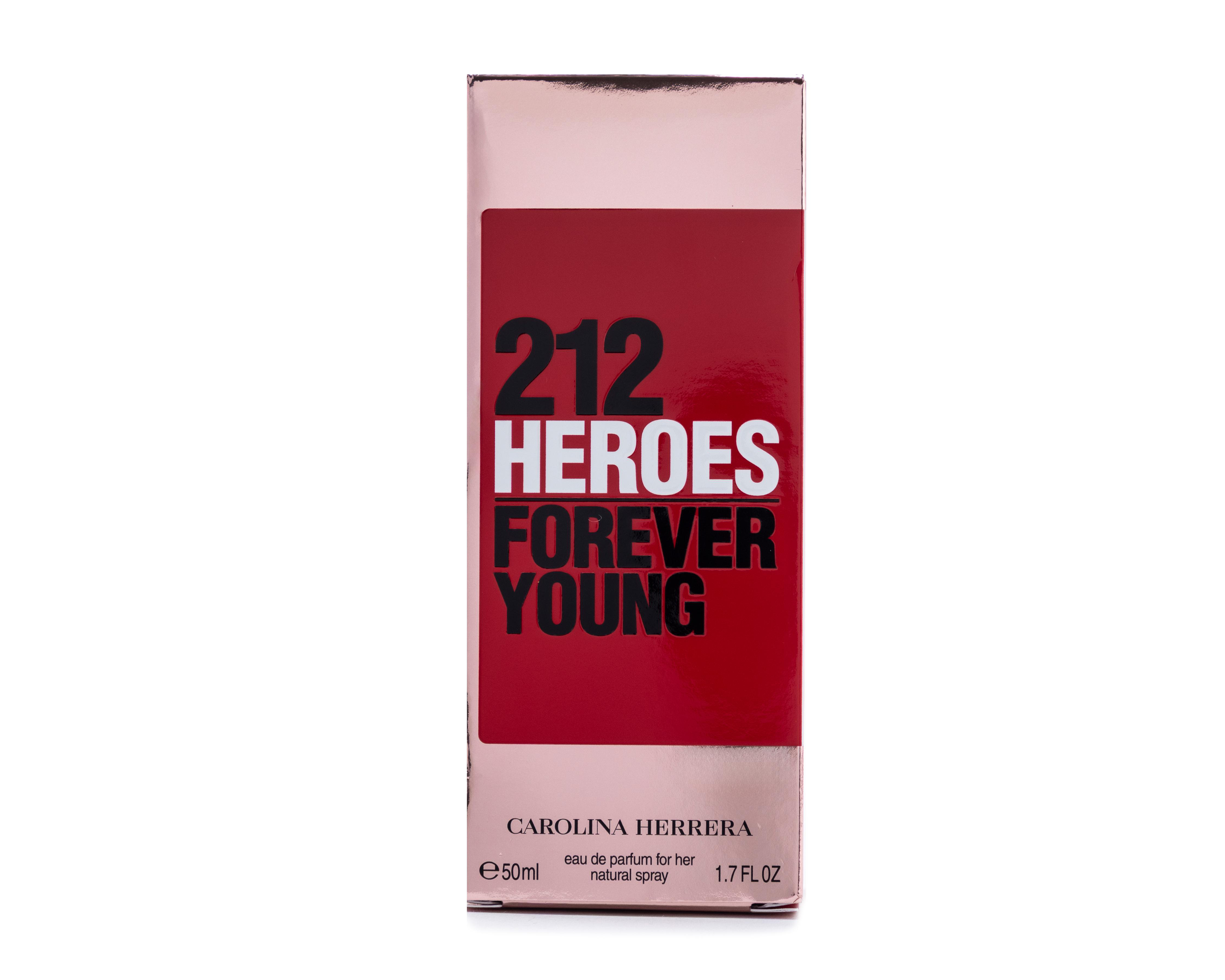 Foto 4 pulgar | Perfume Carolina Herrera 212 Heroes Forever Young Eau de Parfum 50 ml