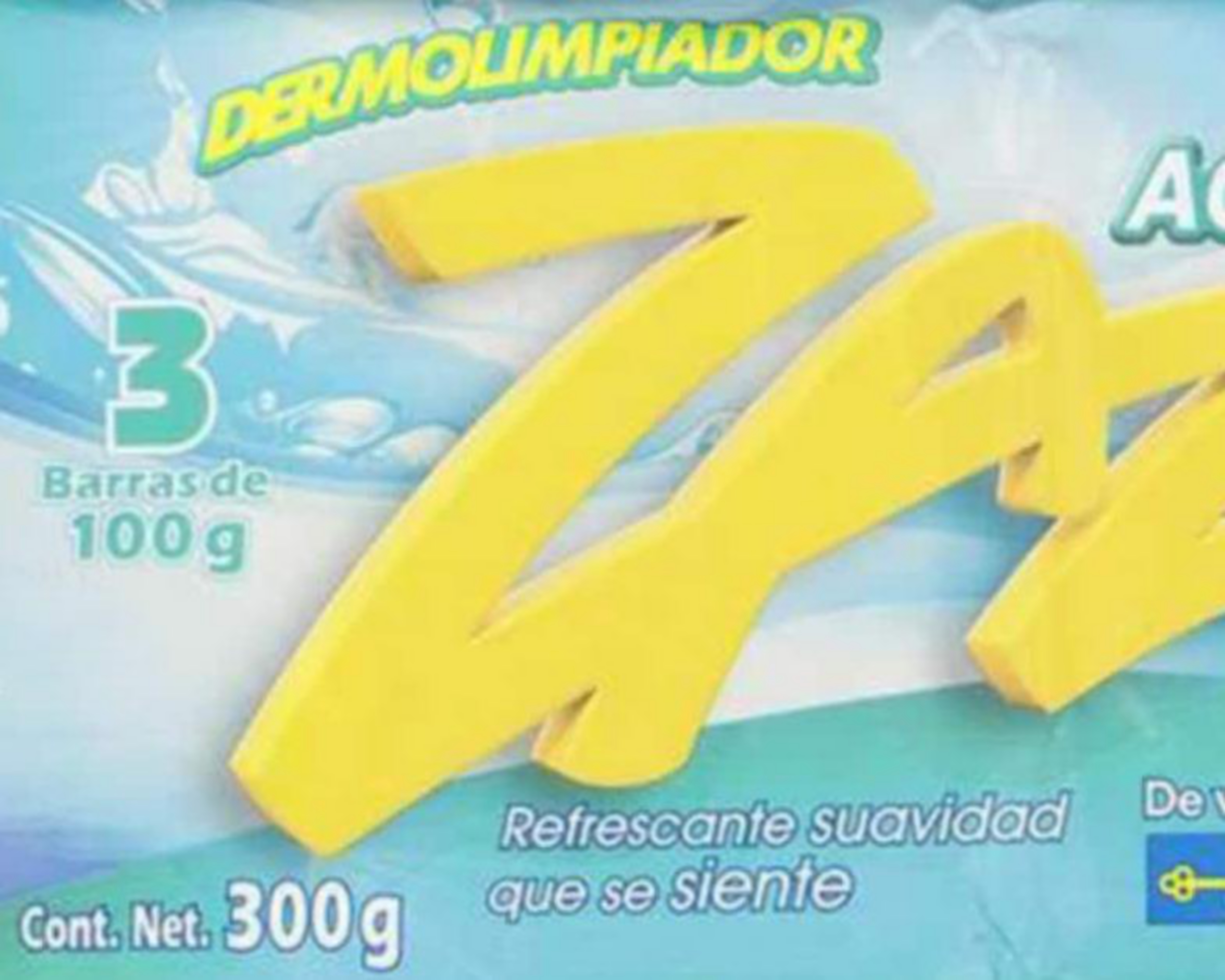 Foto 3 pulgar | Set de Jabones ZAZ Dermolimpiador