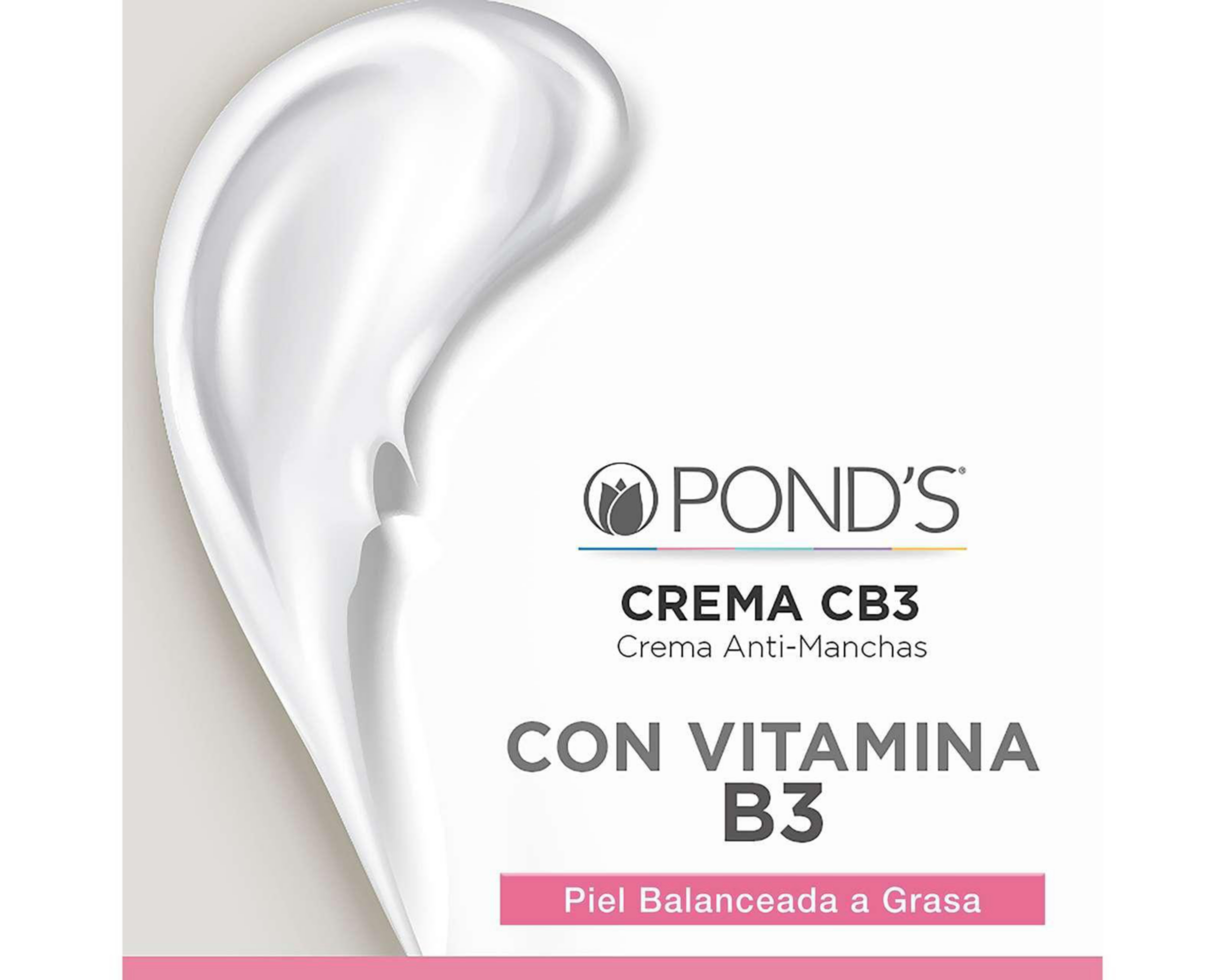 Foto 4 pulgar | Crema Aclarante Pond´s Clarant B3 Piel Balanceada a Grasa 100 g