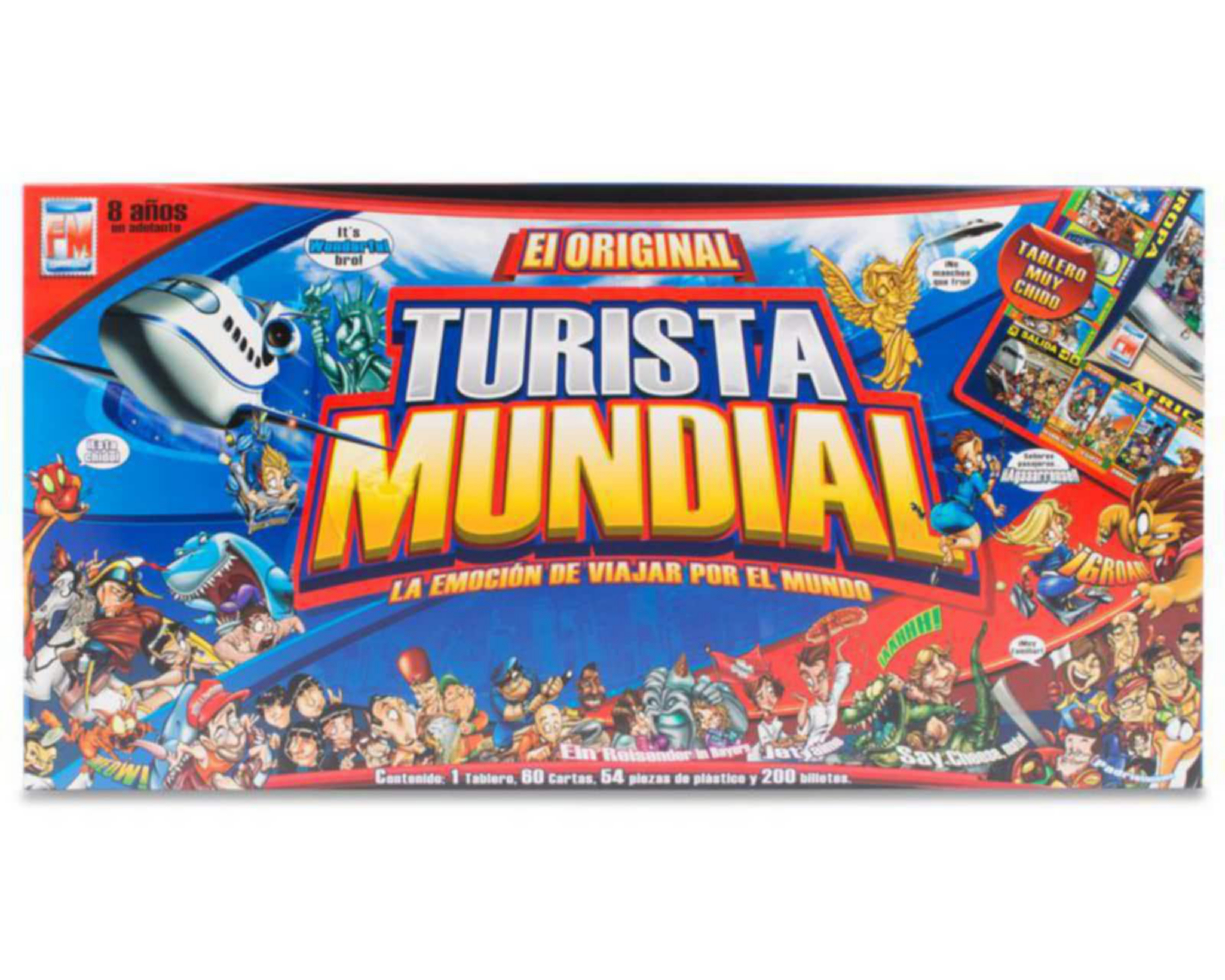 Juego de Mesa Turista Mundial Fotorama