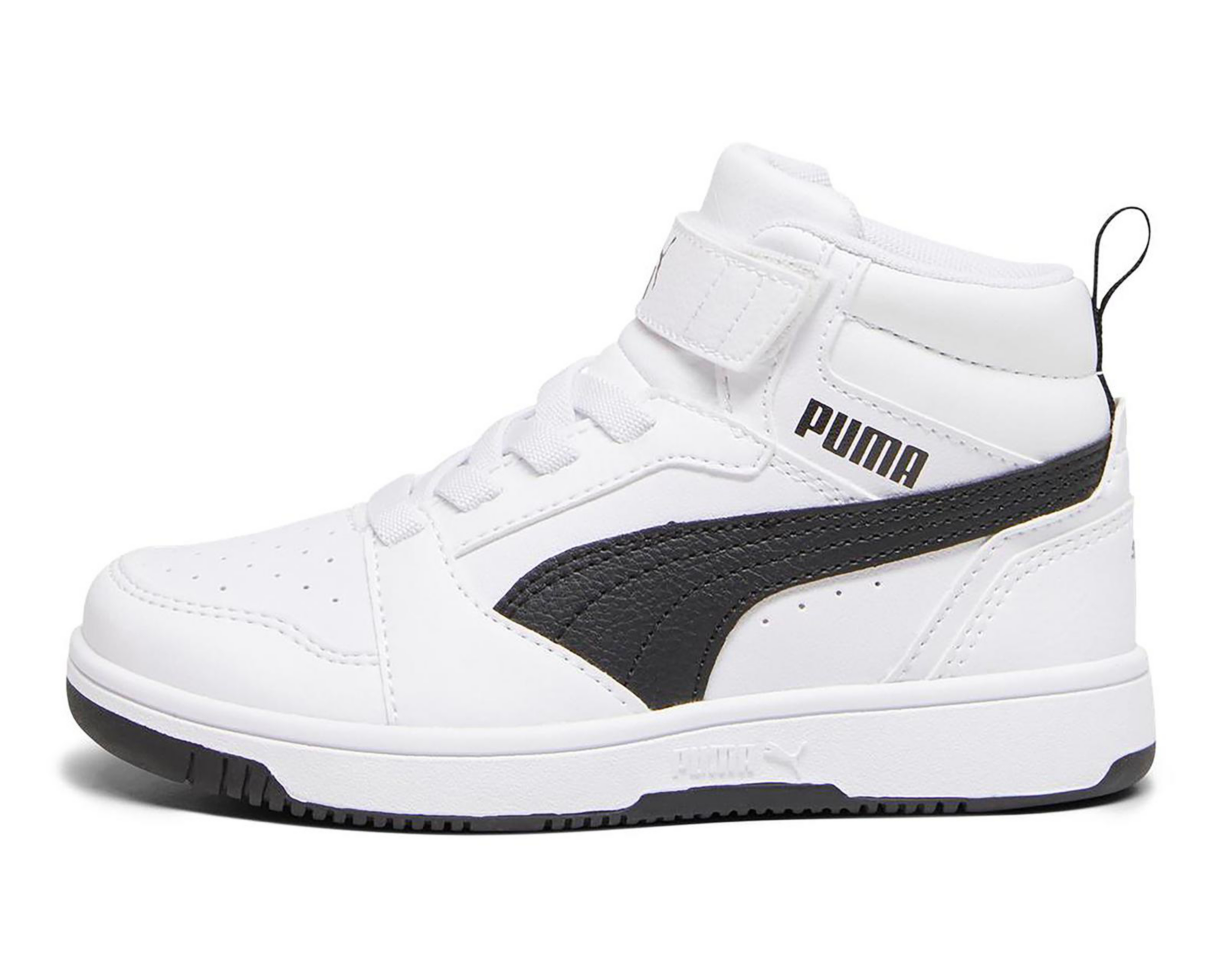 Foto 4 pulgar | Tenis Puma Rebound V6 Mid para Niño