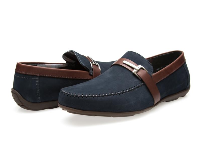 Zapatos Casuales marca Flexi de Piel color Azul para Hombre Zapatos Casuales marca Flexi de Piel color Azul para Hombre
