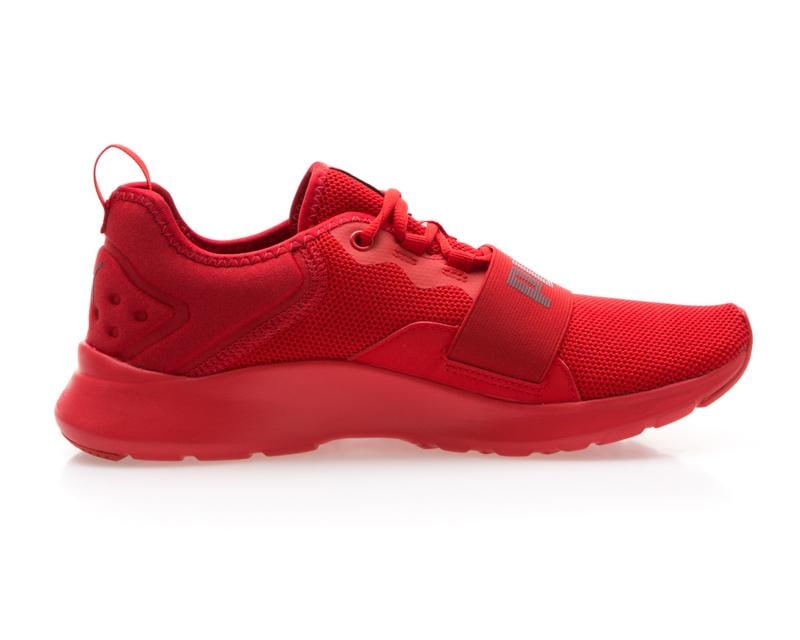 tenis puma para hombre rojos