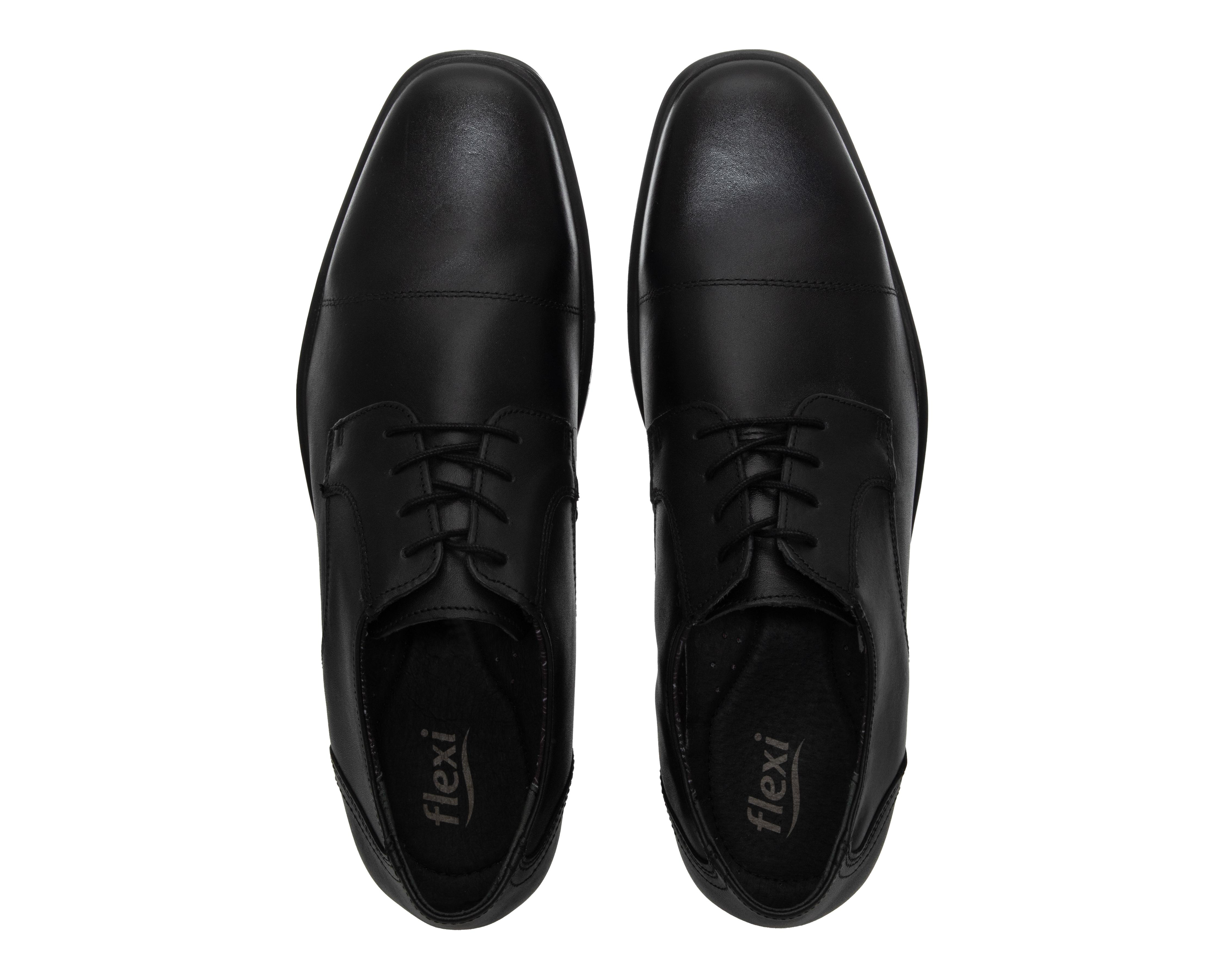 Foto 3 | Zapatos de Vestir Flexi de Piel para Hombre