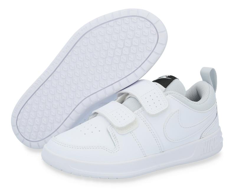 tenis blancos nike para niño