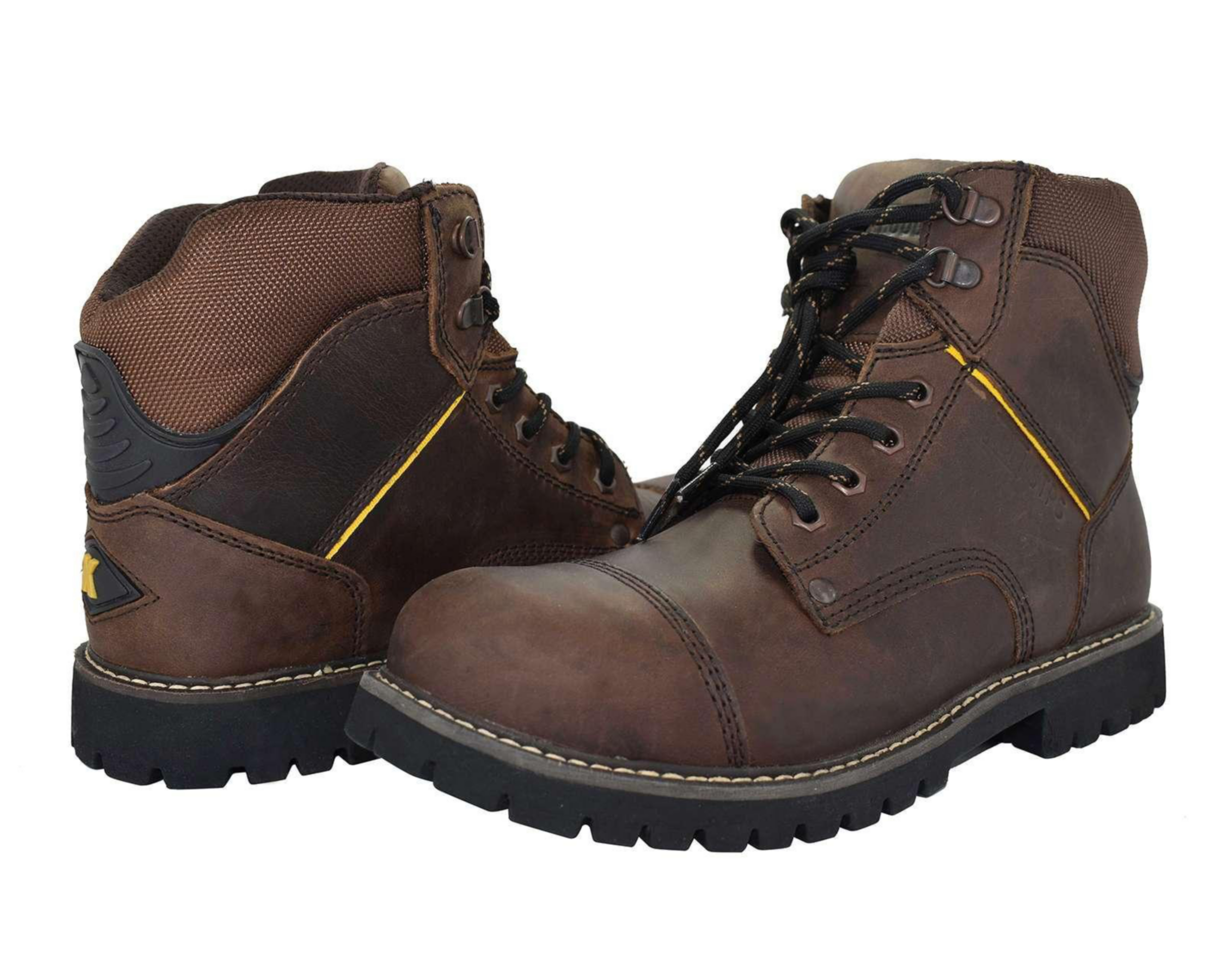 Foto 2 pulgar | Botas de Trabajo Kroogen de Piel para Hombre