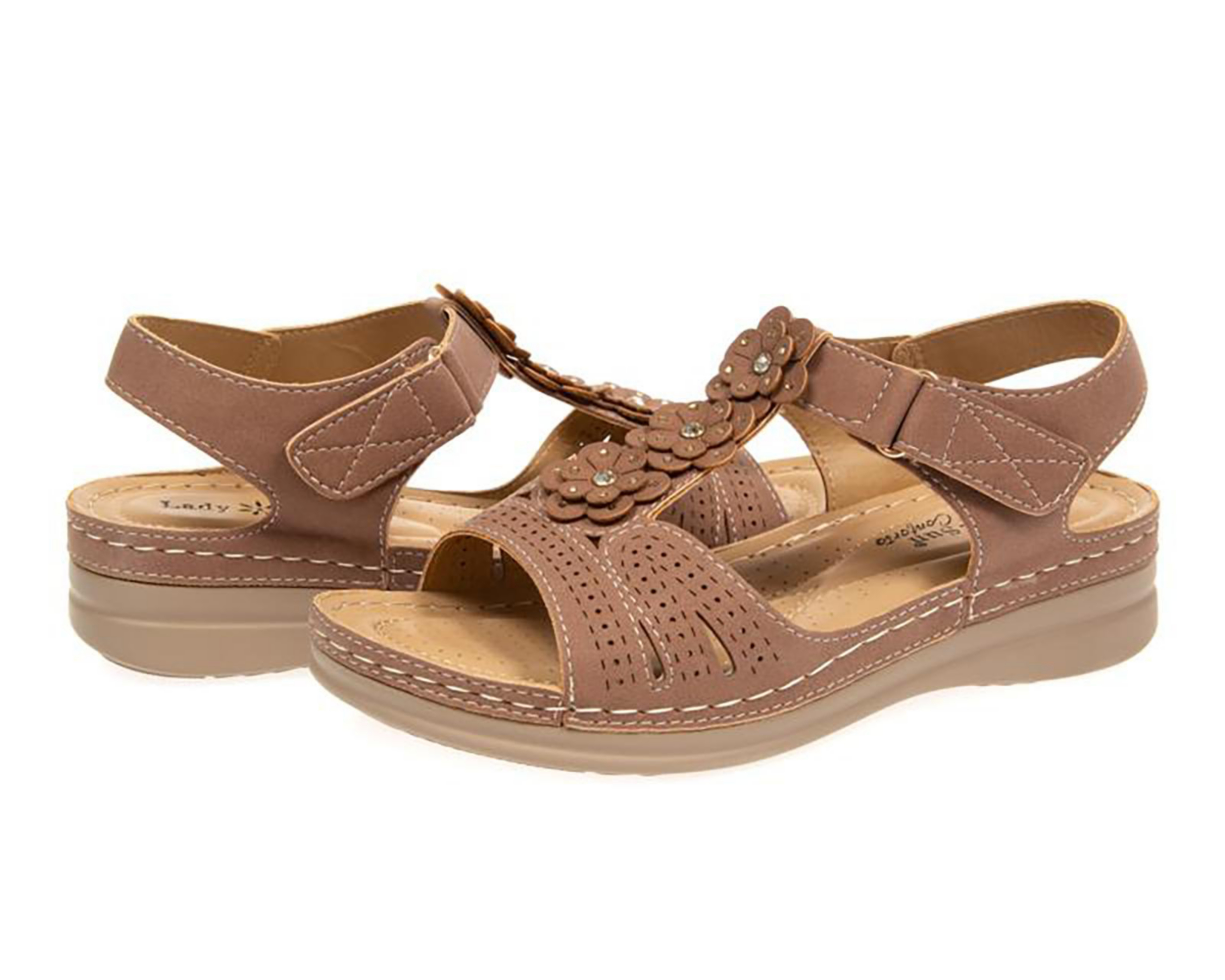 Sandalias Confort Lady Sun Conforto para Mujer