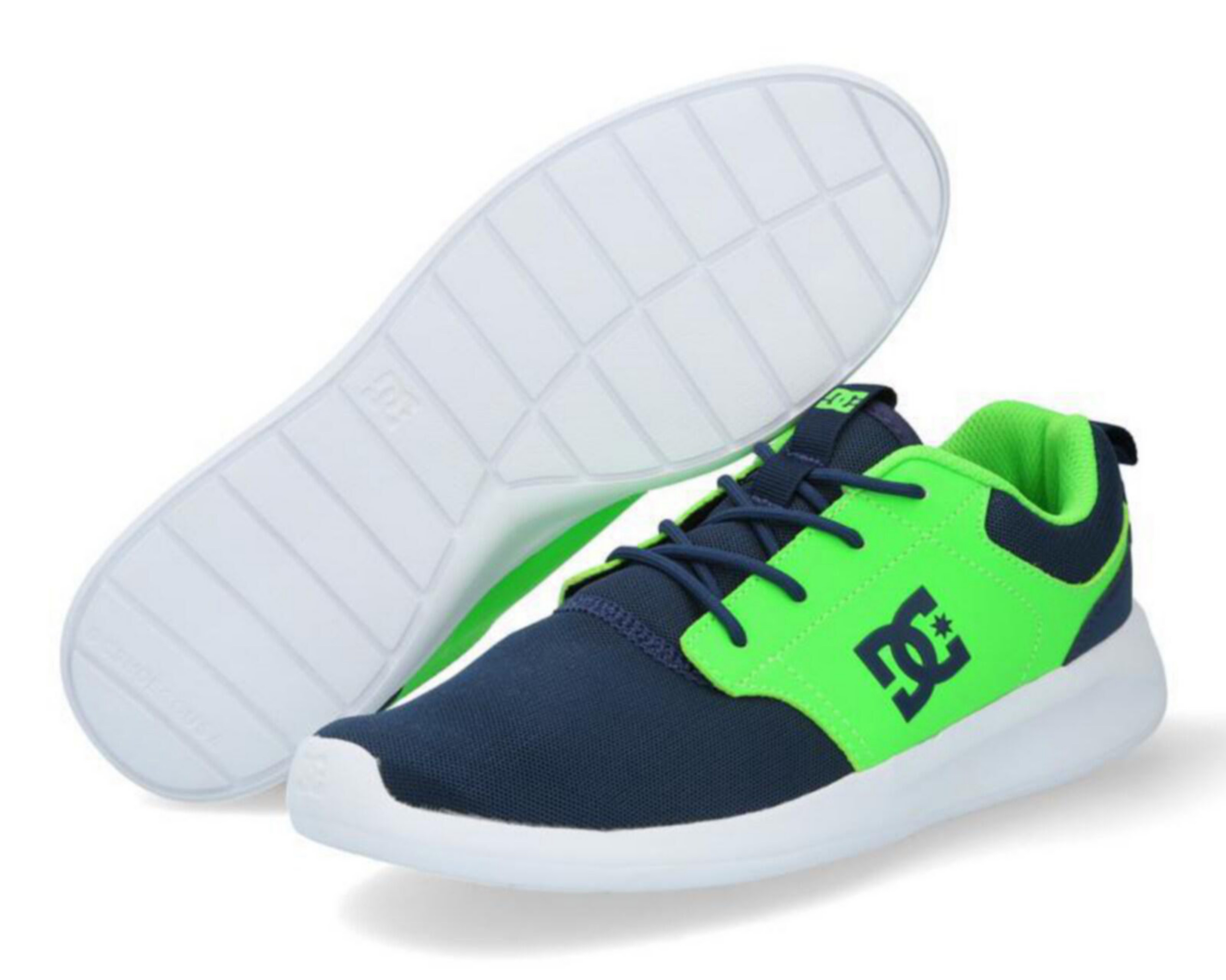 tenis vans gris con verde