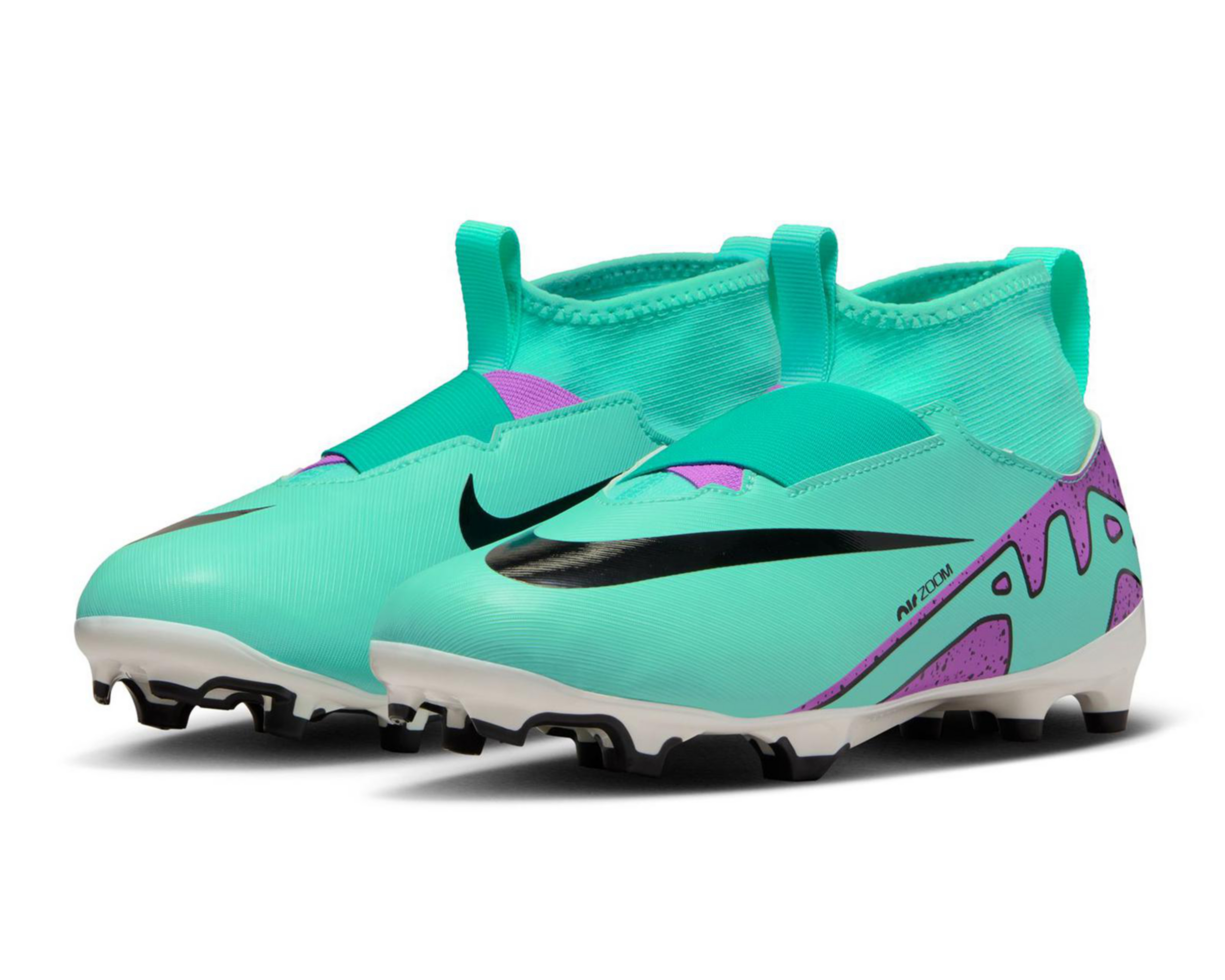 Foto 2 pulgar | Taquetes Nike Jr. Zoom Mercurial Superfly 9 Academy FG/MG Juveniles