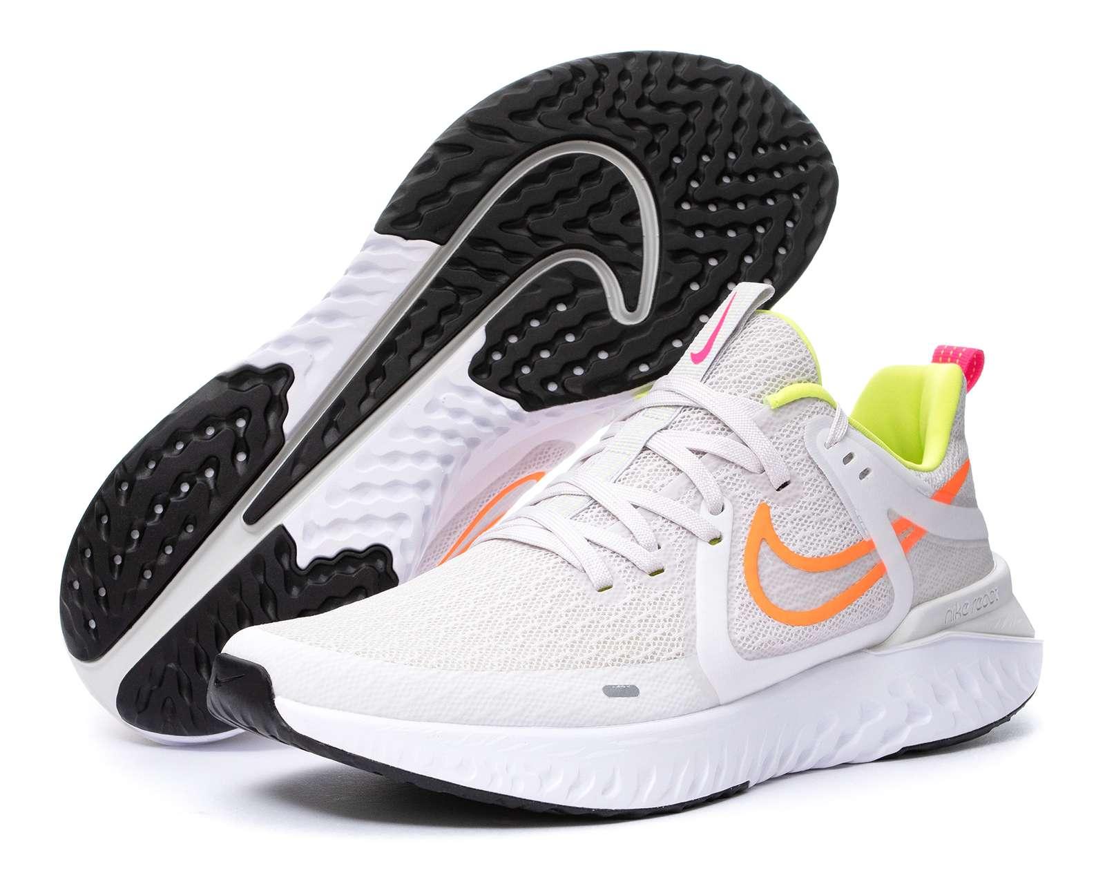 nike legend react gris