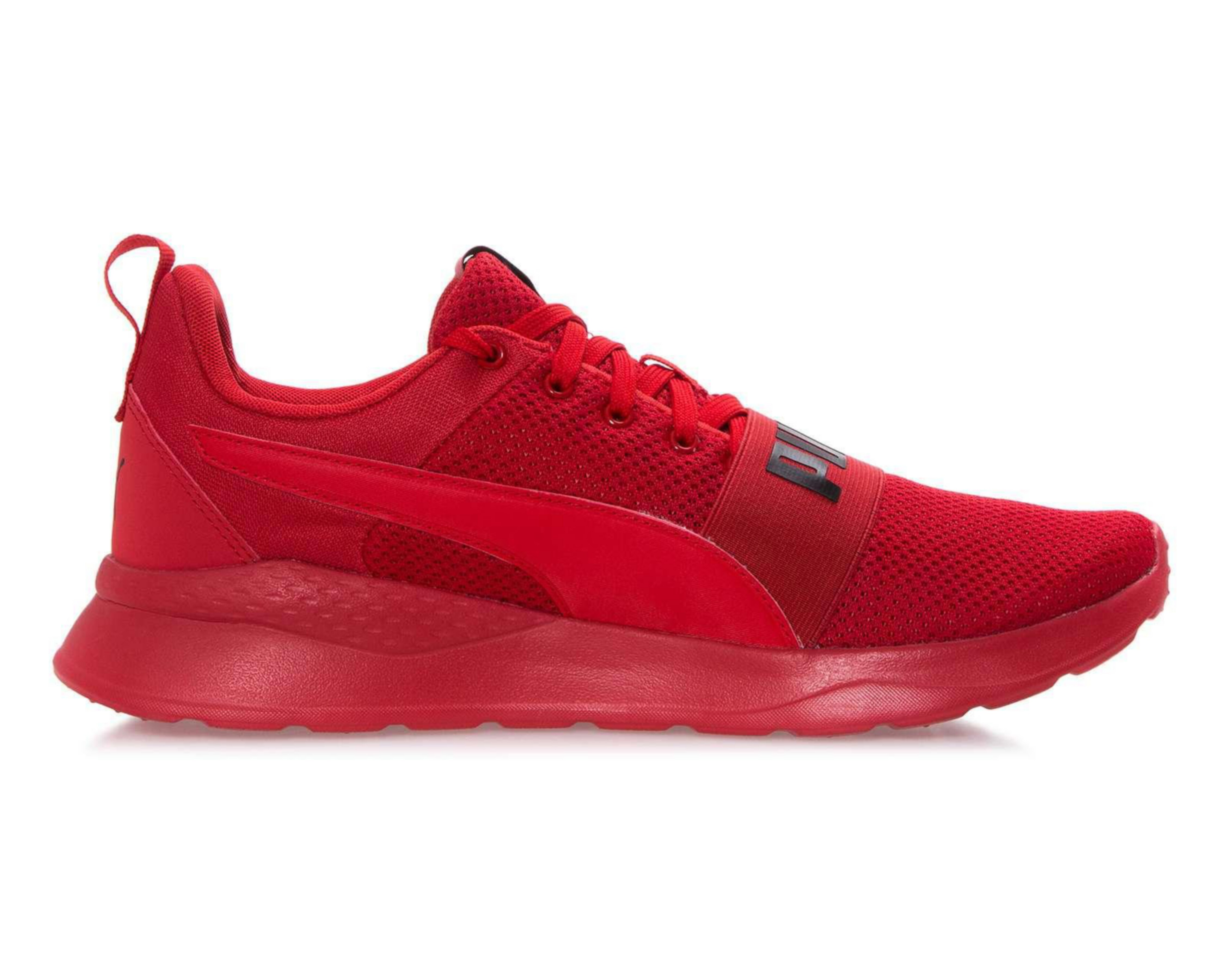 tenis rojos puma hombre