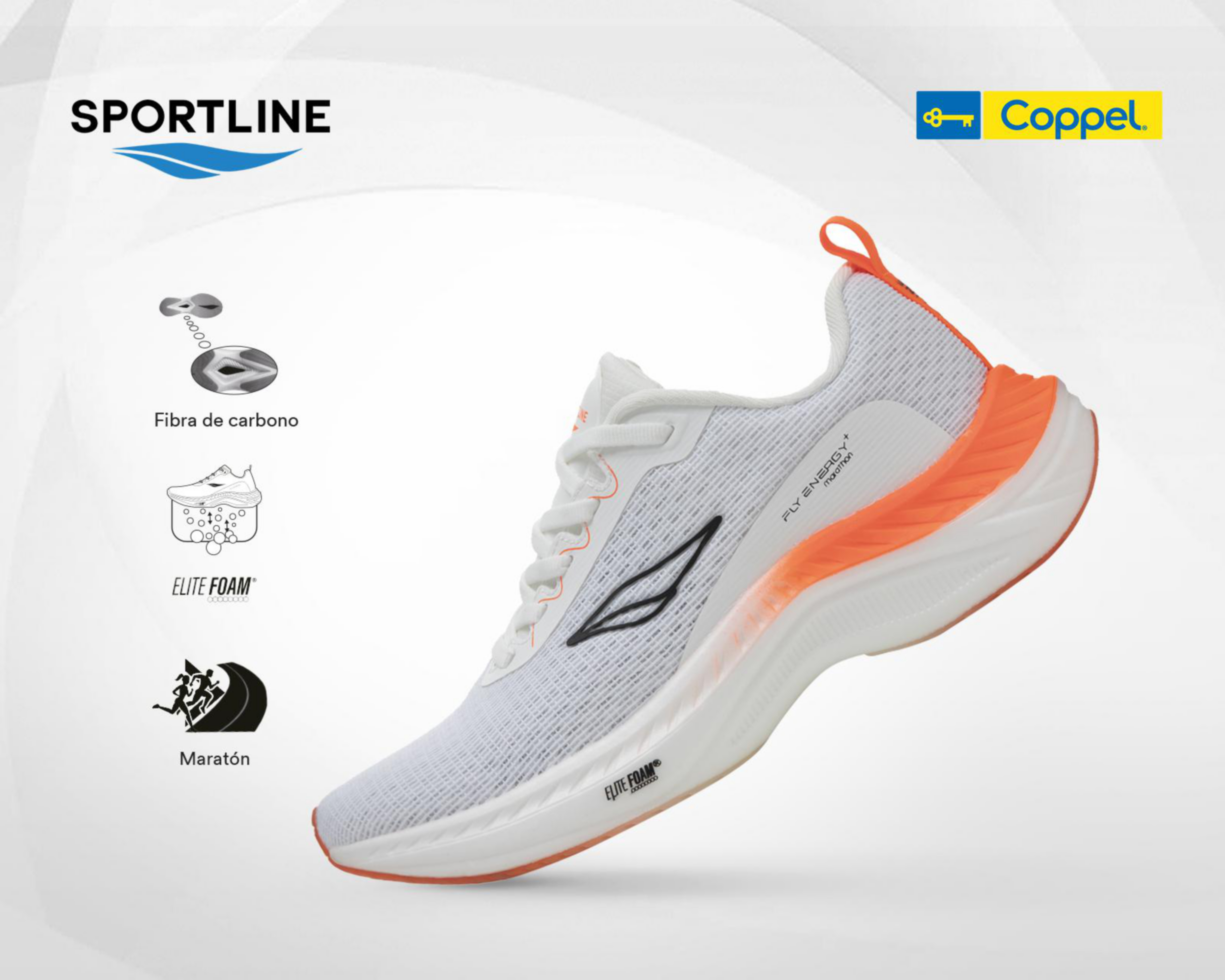 Foto 7 | Tenis para Correr Sportline para Mujer