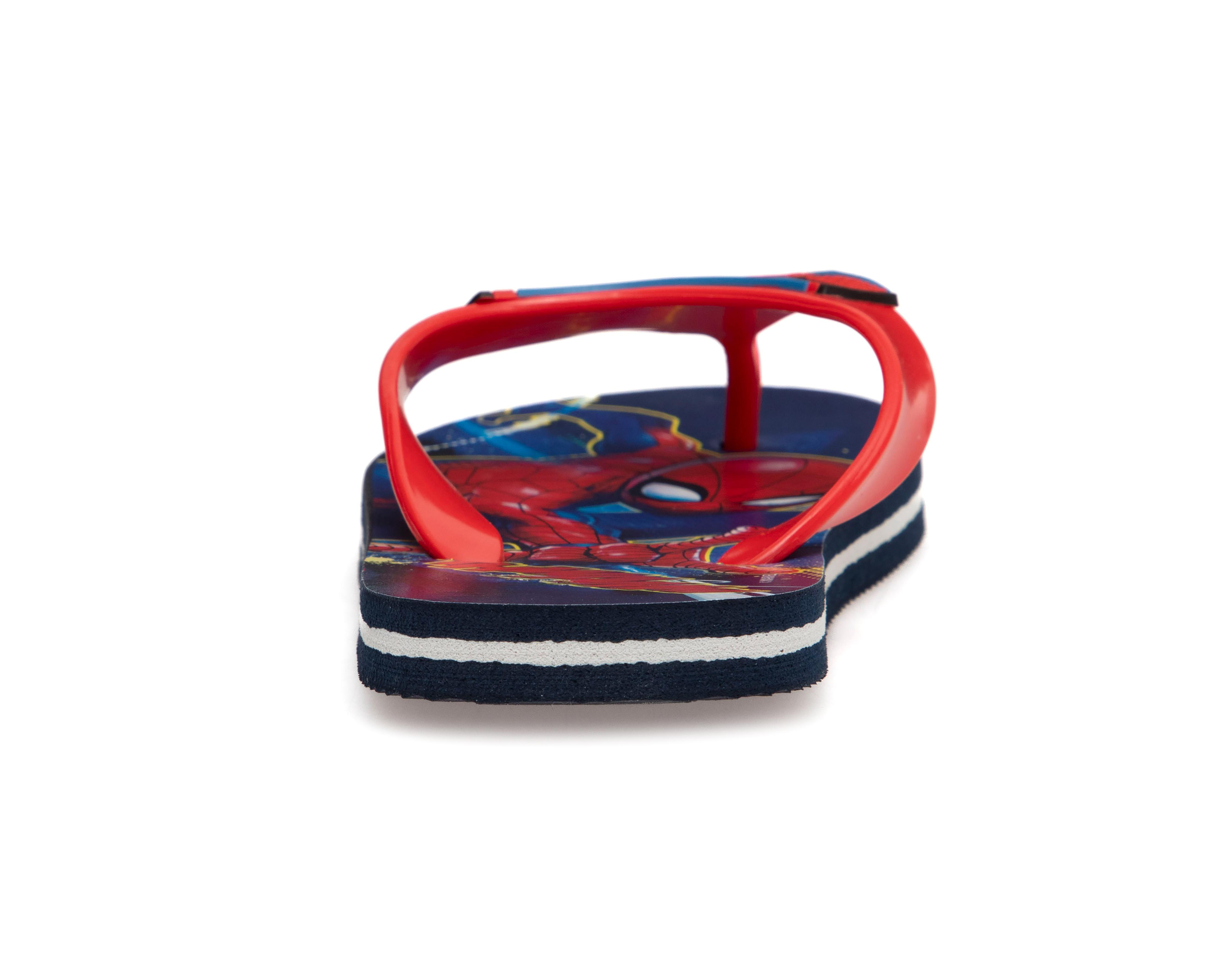 Foto 7 pulgar | Sandalias de Playa Marvel Spiderman para Niño