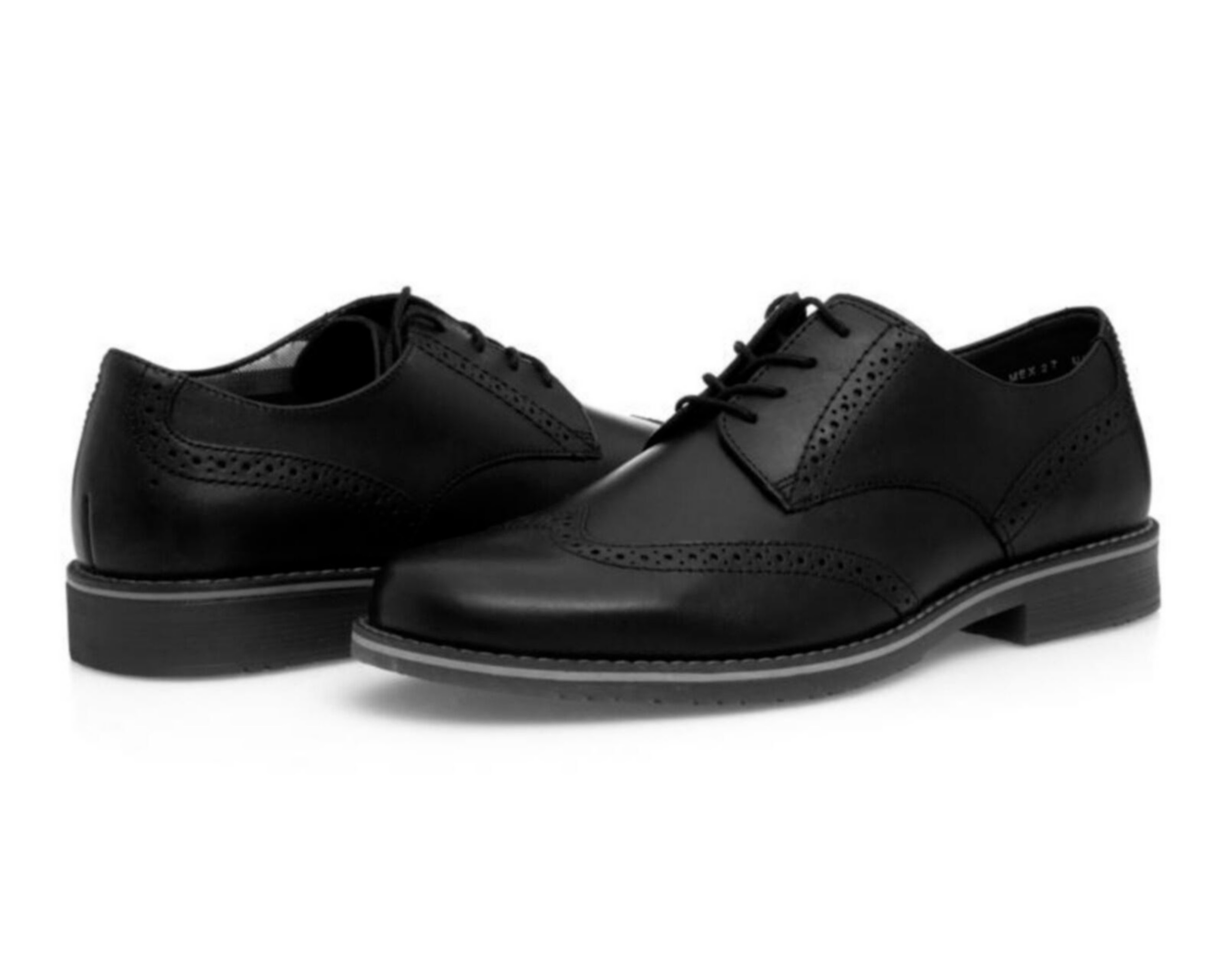 zapato negro hombre casual