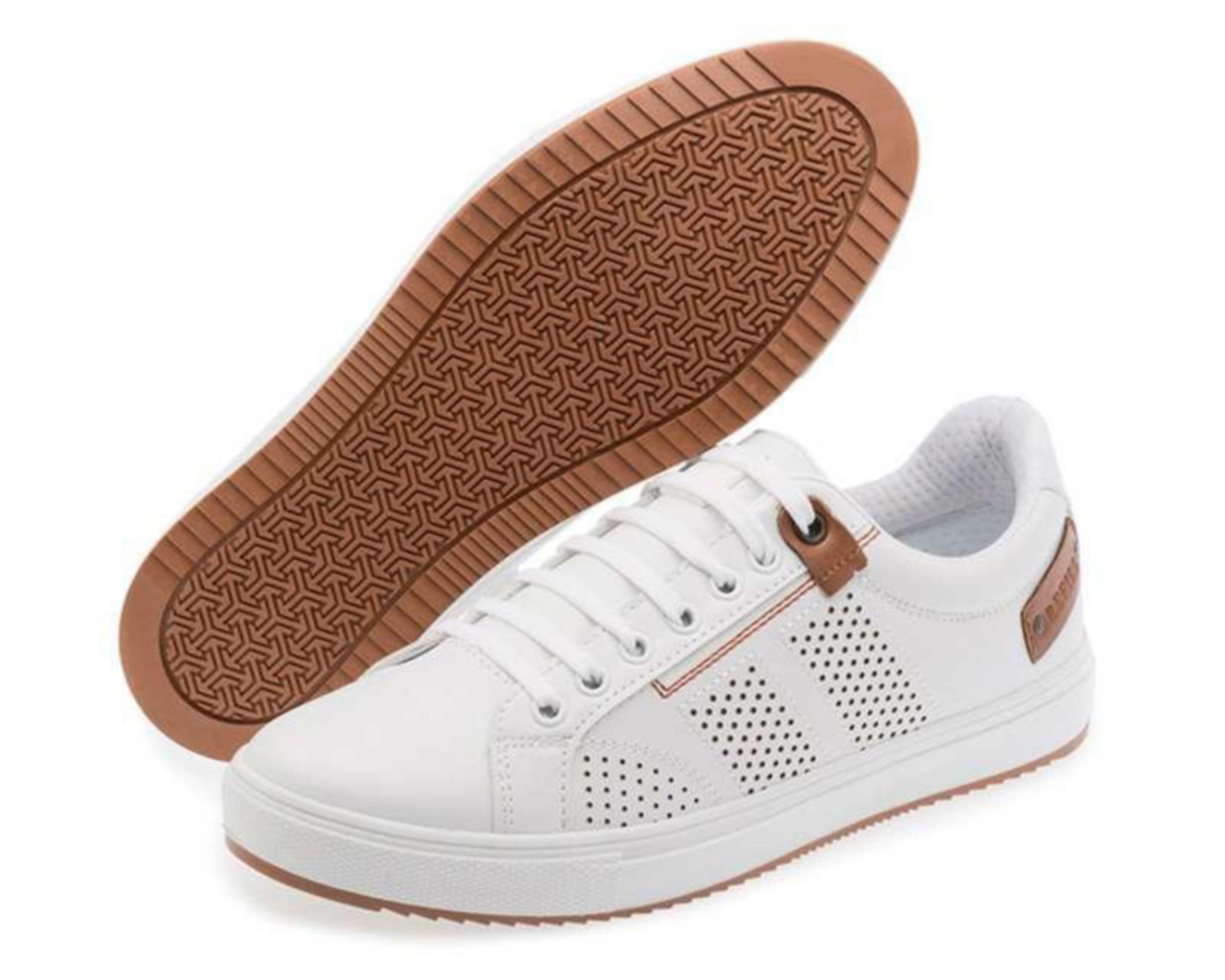 tenis blanco hombre