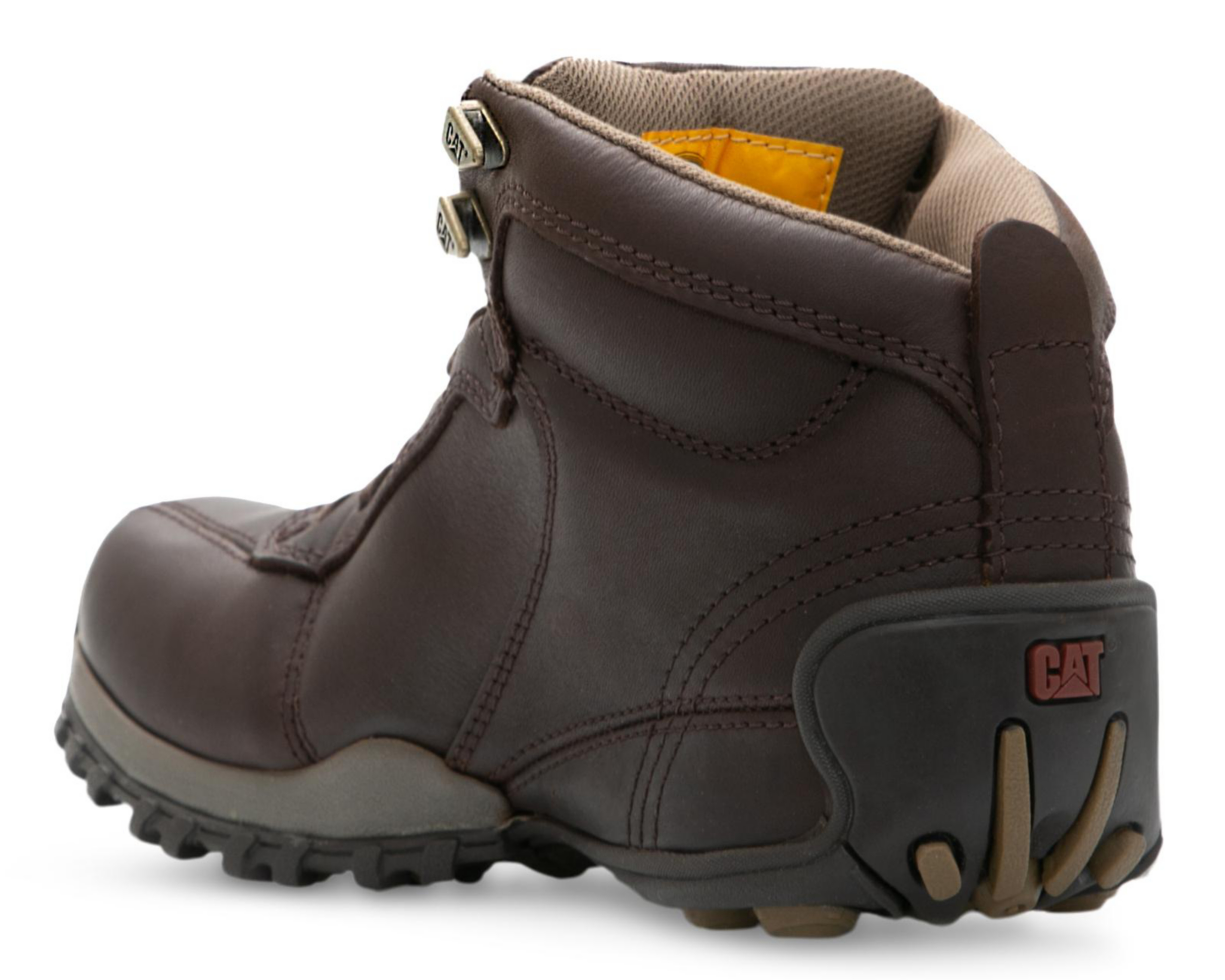 Foto 4 pulgar | Botas Outdoor CAT de Piel para Hombre