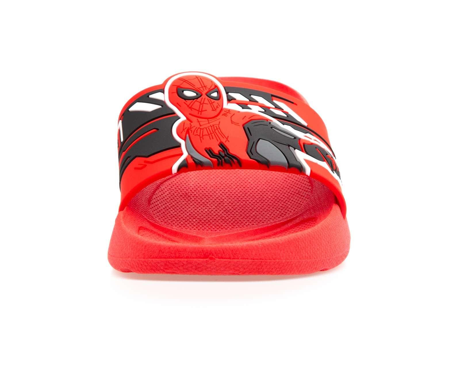 Sandalias Rojas Marca Spiderman Para Nino Coppel