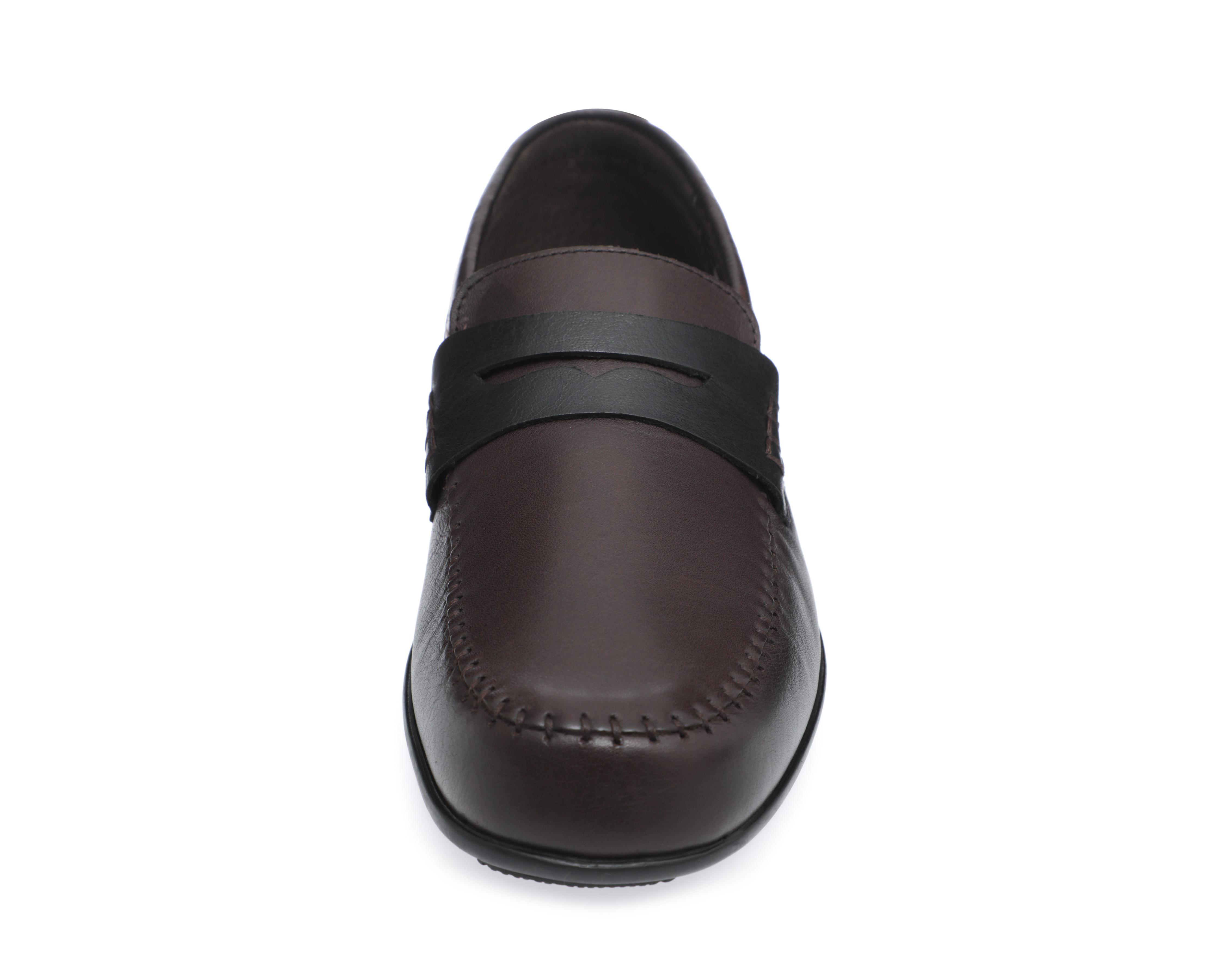 Foto 6 pulgar | Mocasines Flexi de Piel para Hombre